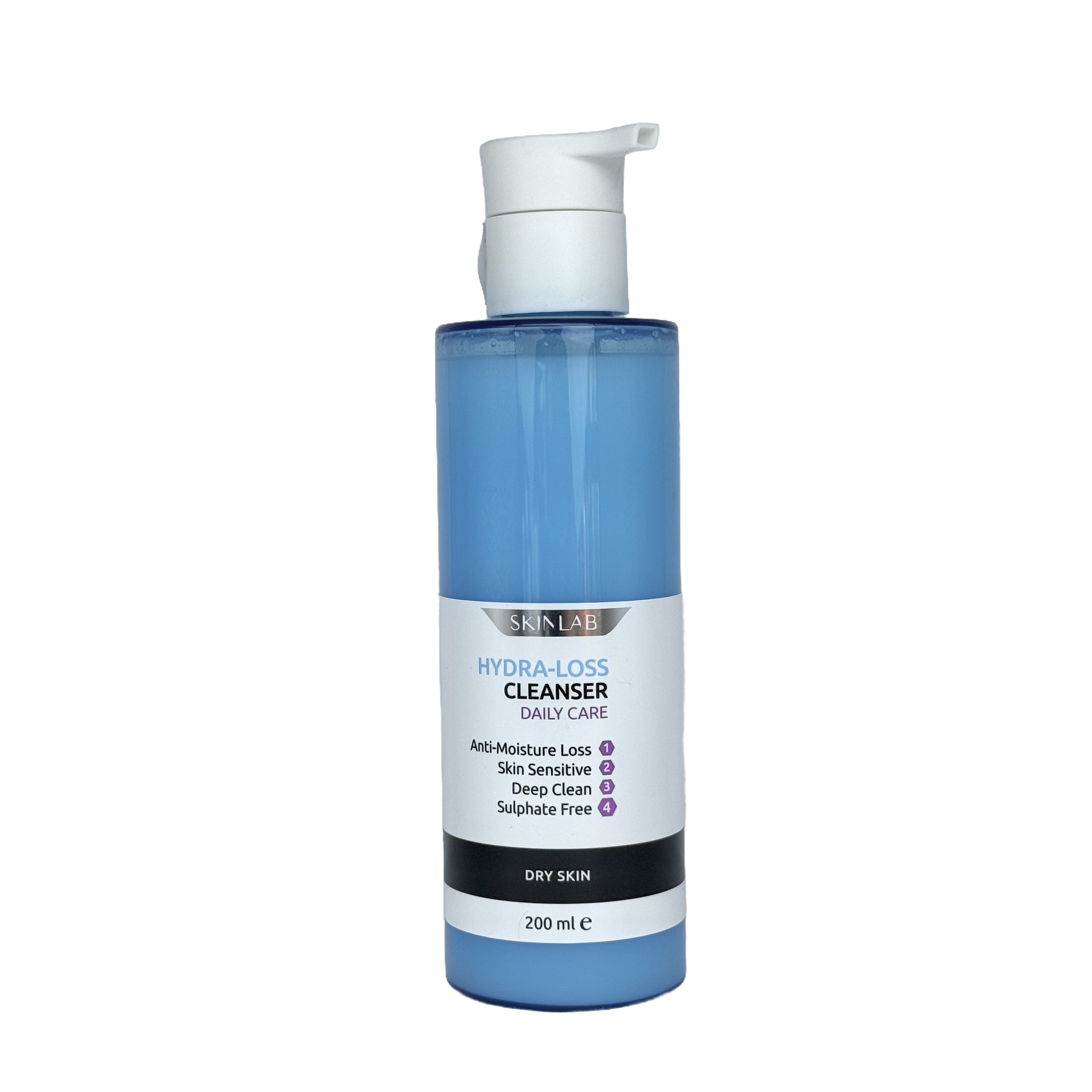 Skinlab Hydra-Loss Cleanser Daily Care Dry Skin 200 ml - سكن لاب هيدرا لوس غسول العناية اليومية للبشرة الجافة 200 مل