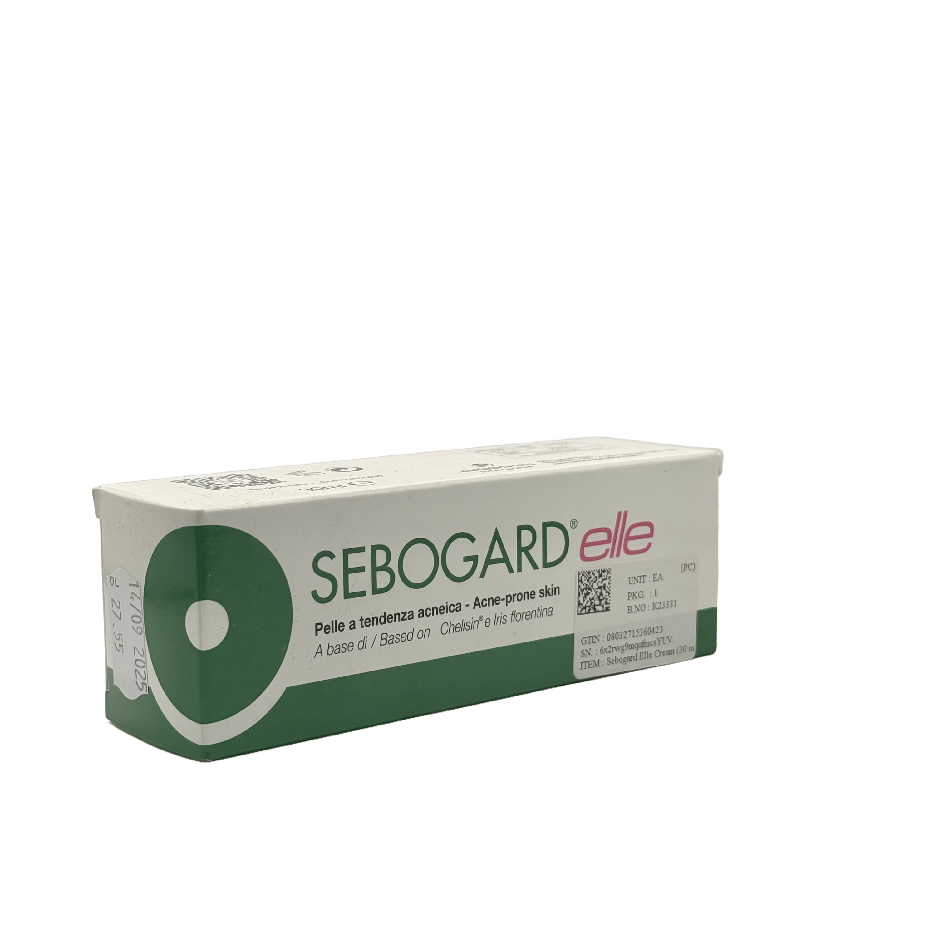 Difa Cooper Sebogard Elle Acne Treatment Cream 30 ml - ديفا كوبر سيبوغارد إل كريم علاجي لحب الشباب للنساء 30 مل