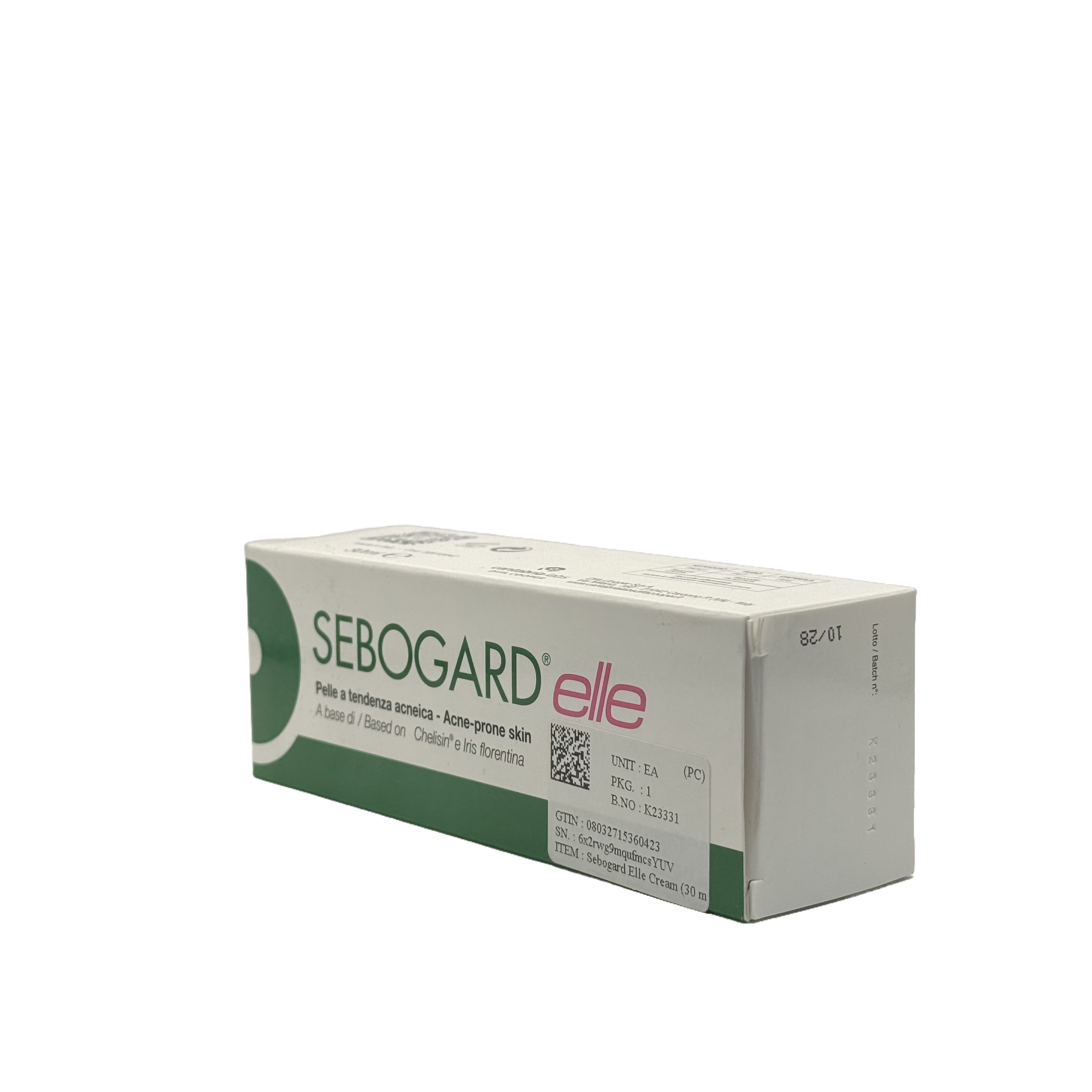 Difa Cooper Sebogard Elle Acne Treatment Cream 30 ml - ديفا كوبر سيبوغارد إل كريم علاجي لحب الشباب للنساء 30 مل