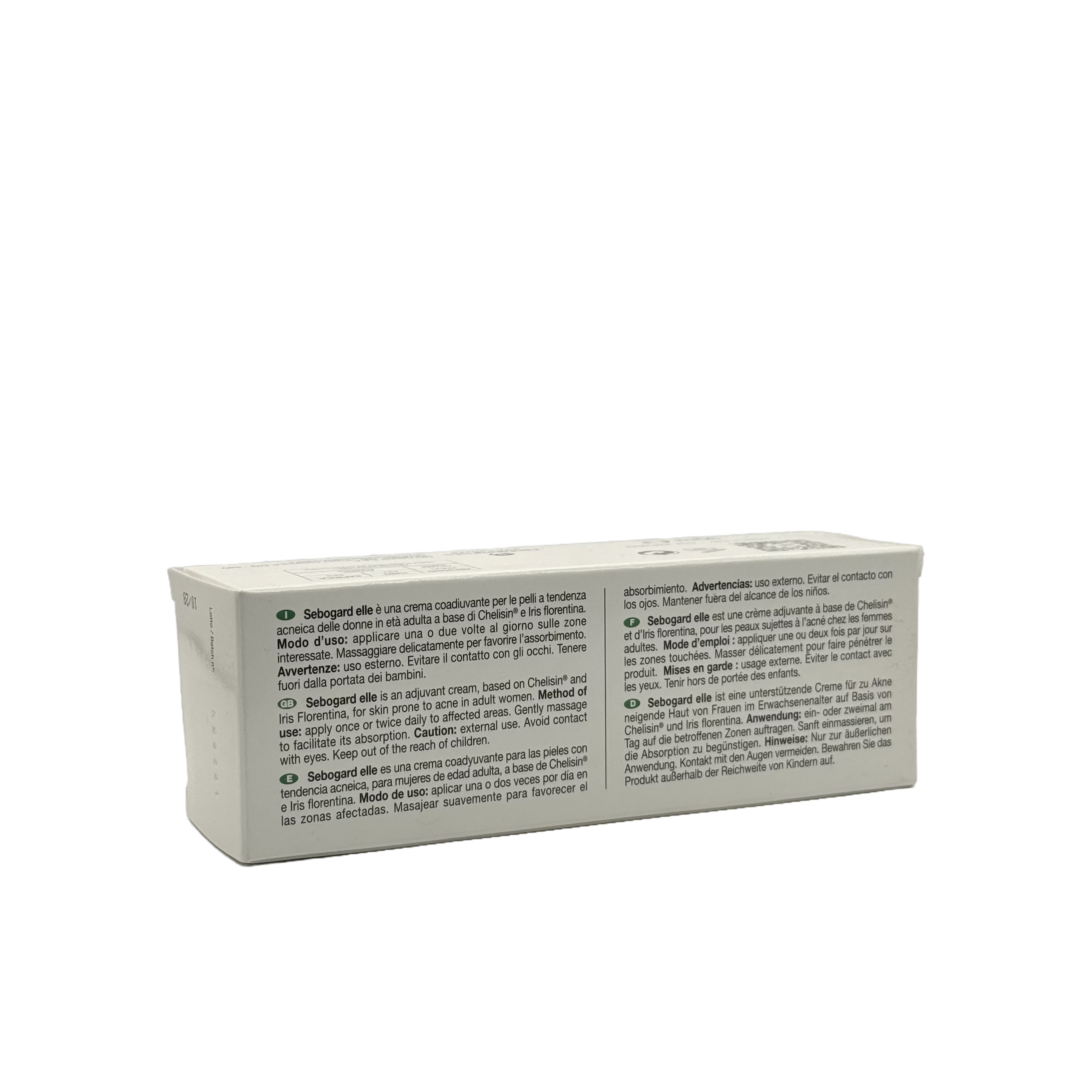 Difa Cooper Sebogard Elle Acne Treatment Cream 30 ml - ديفا كوبر سيبوغارد إل كريم علاجي لحب الشباب للنساء 30 مل