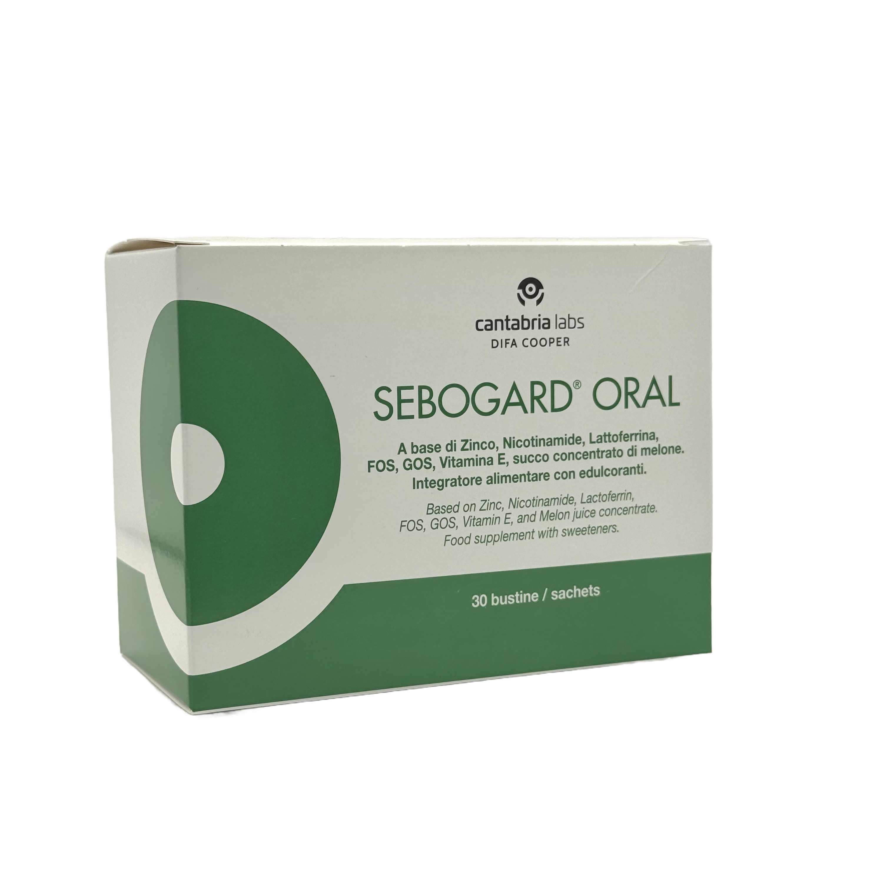 Difa Cooper Sebogard Oral Sachets 30 sachets - ديفا كوبر سيبوغارد أورال أكياس 30 كيس