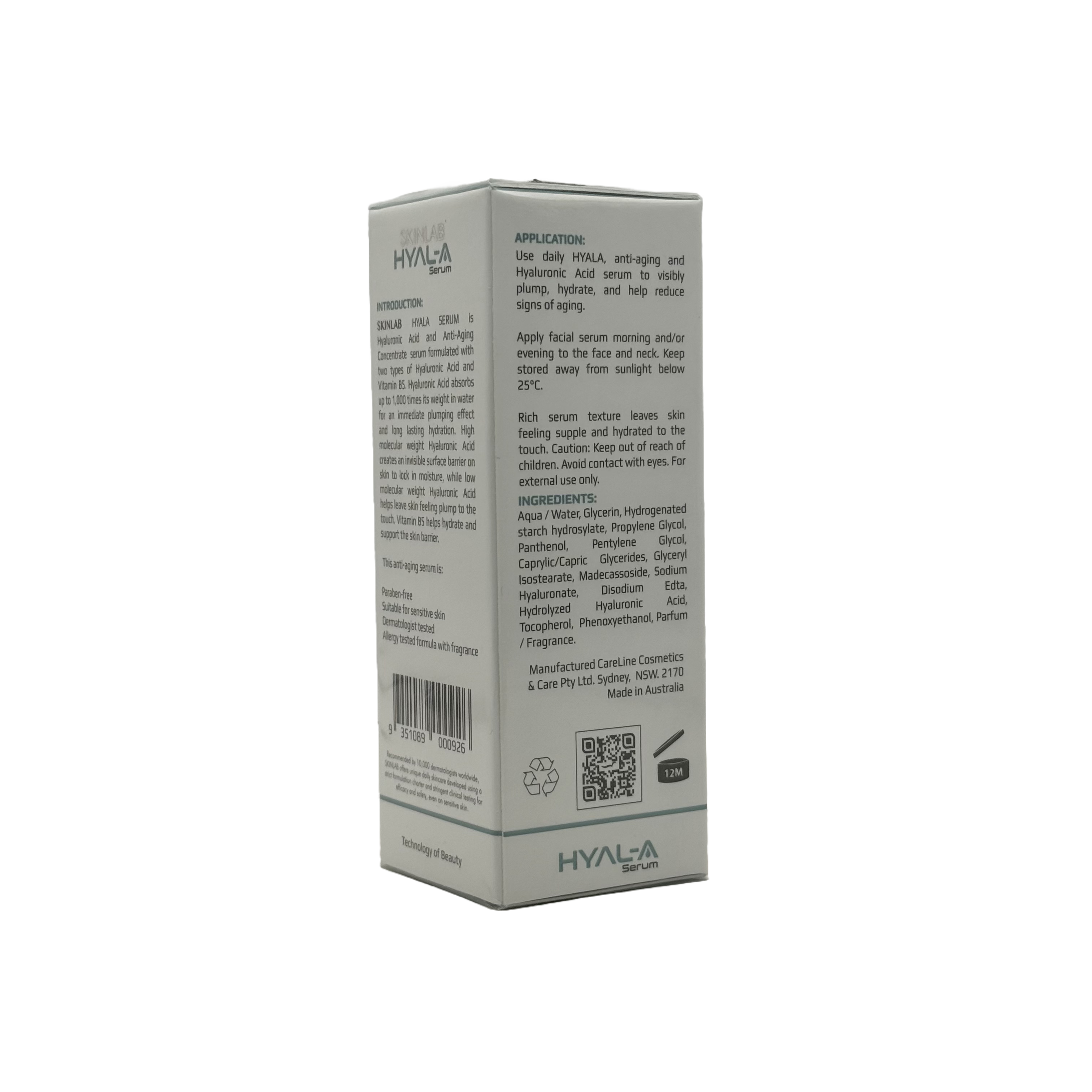 Skinlab Hyal-A Serum 30ml - سكين لاب هيال ايه سيروم 30 مل
