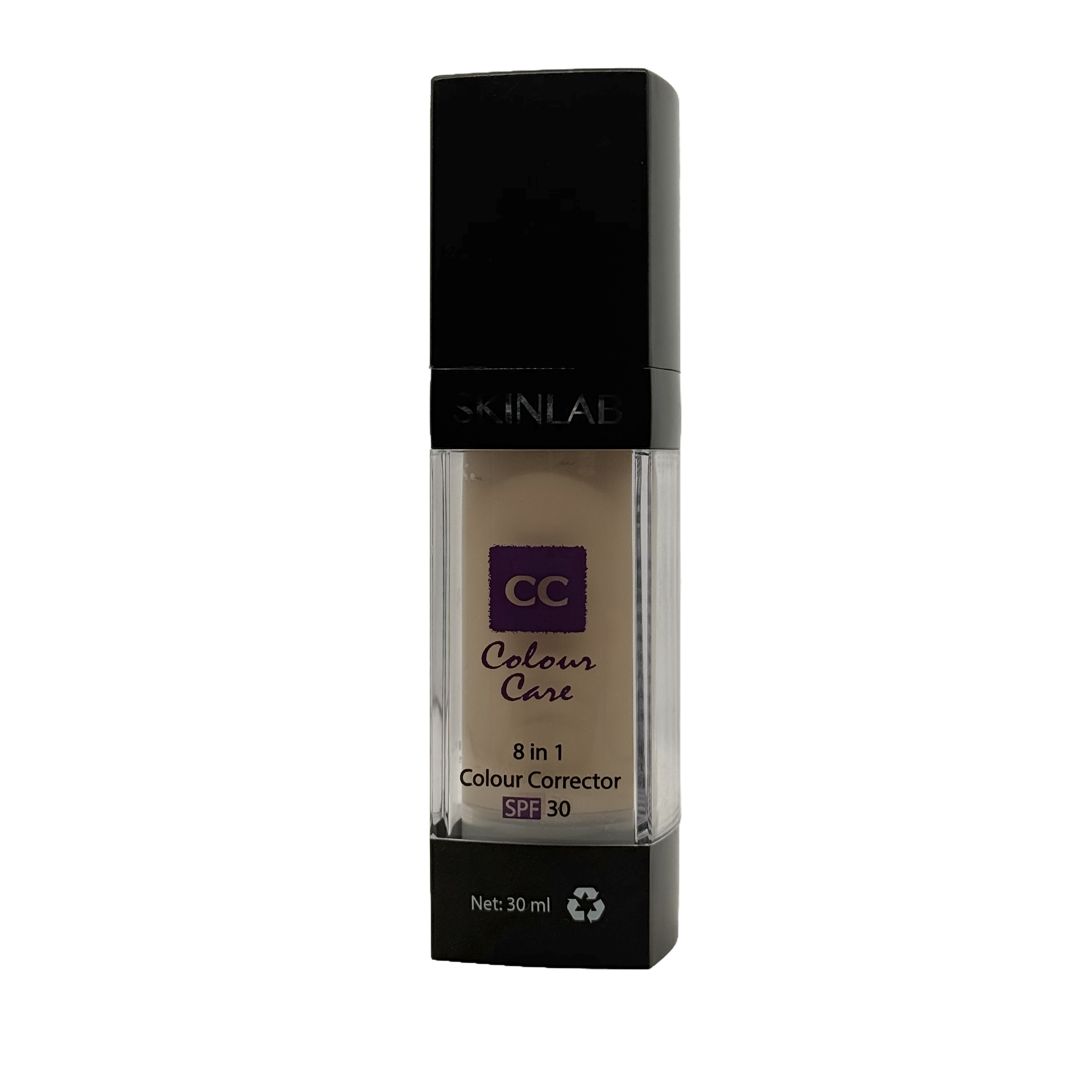Skinlab CC Cream 8 in 1 Colour Corrector SPF30 30ml - سكين لاب سي سي كريم 8 في 1 مصحح لون SPF30 حجم 30 مل