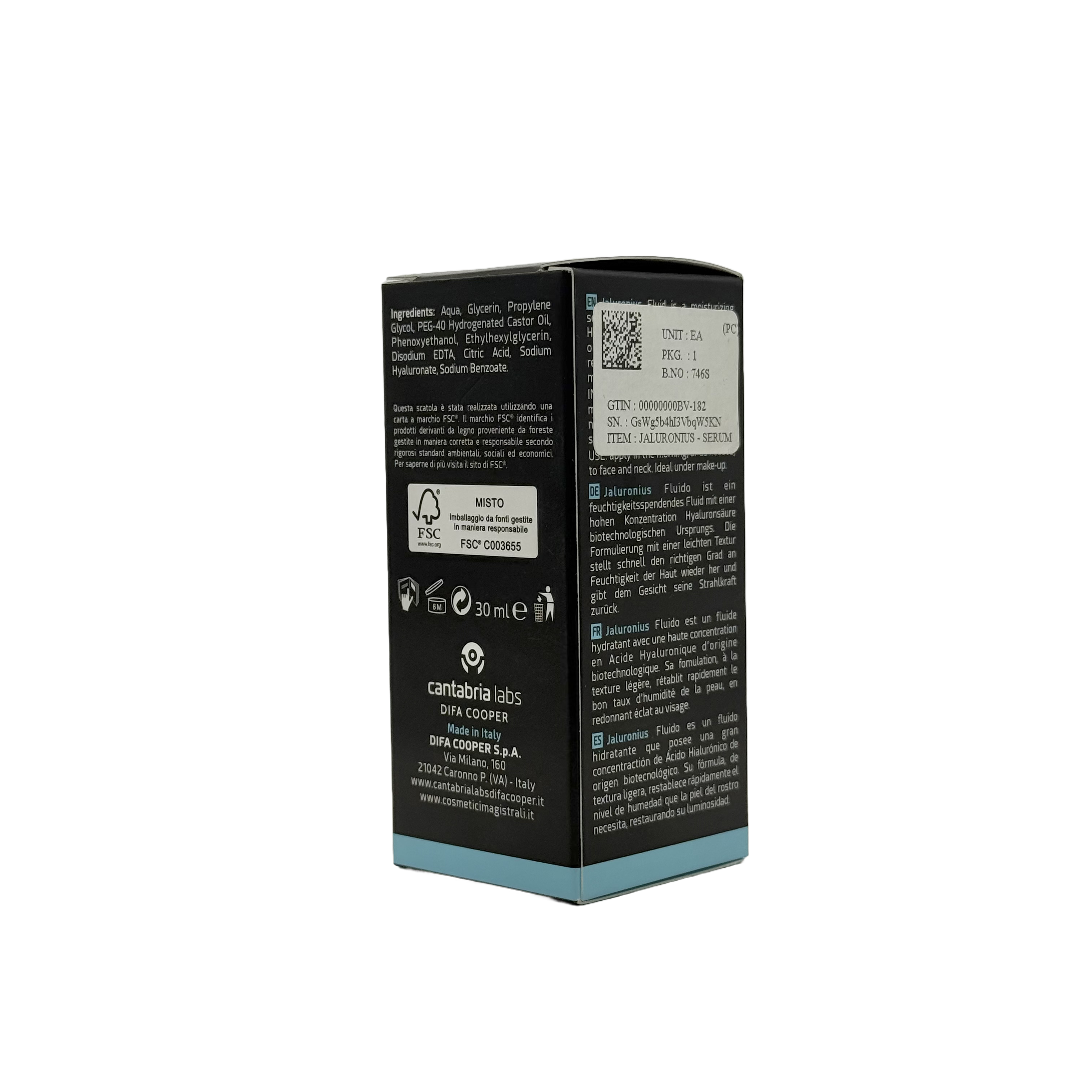 Jaluronius Moisturizing Serum 30ml - سيروم جالورونيوس المرطب 30 مل