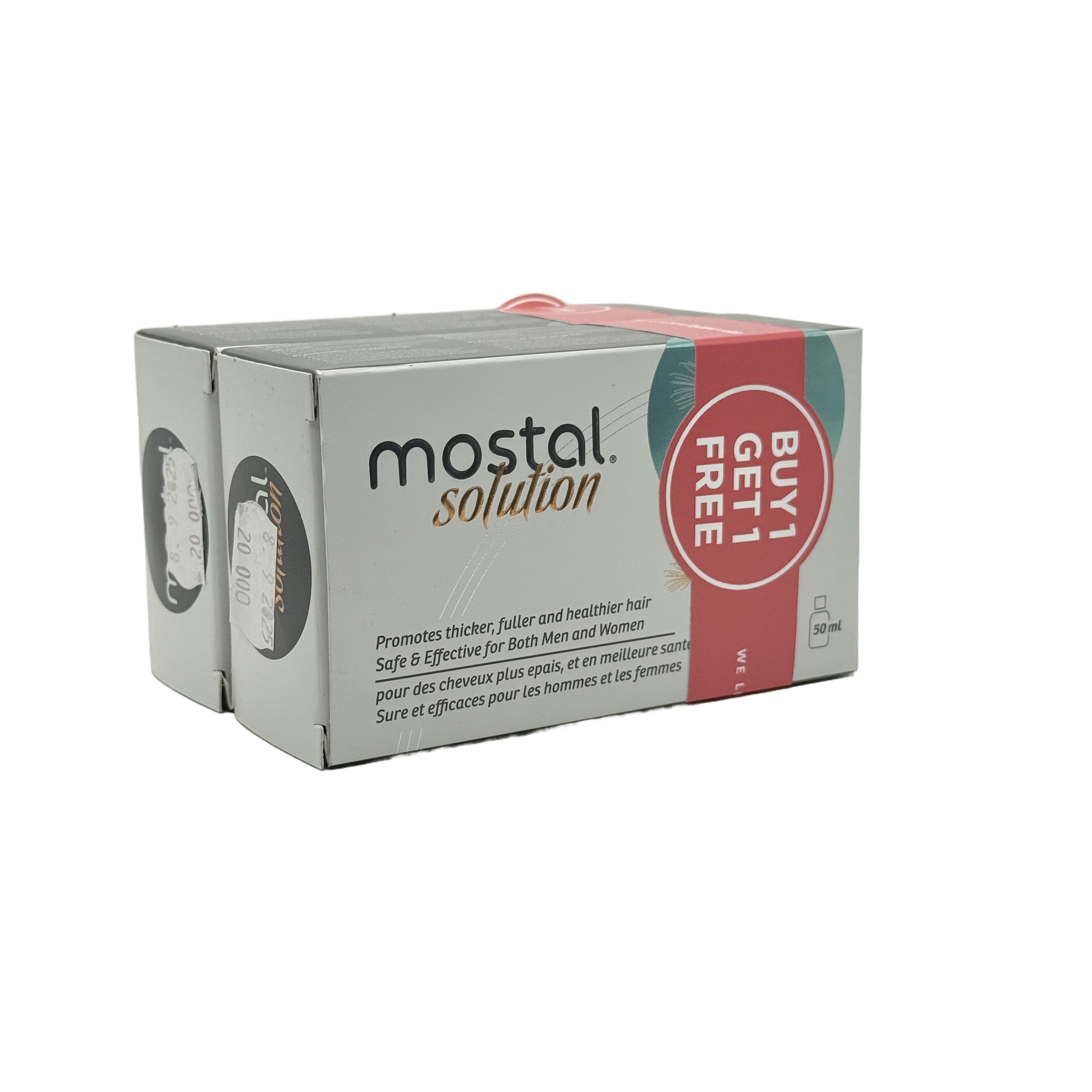 Derma Pella Mostal Solution 50ml Buy 1 Get 1   -  ديرما بيلا موستال محلول 50 مل عرض حبة + حبة