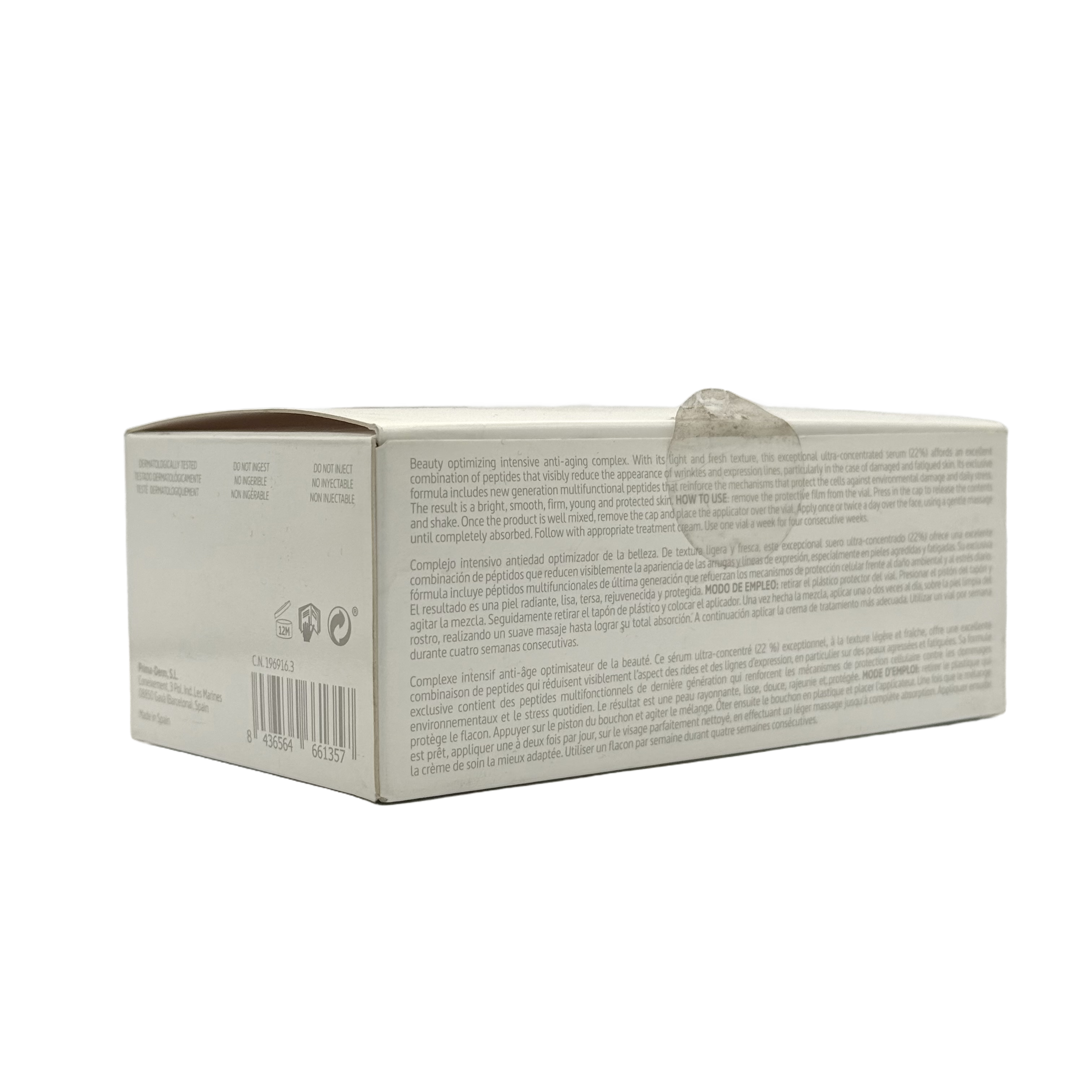 Singuladerm Xpert SOS Anti Aging Serum 10ml 4 Pcs   -   سينغولاديرم إكسبرت إس أو إس سيروم مضاد للتجاعيد 10 مل 4 عبوات
