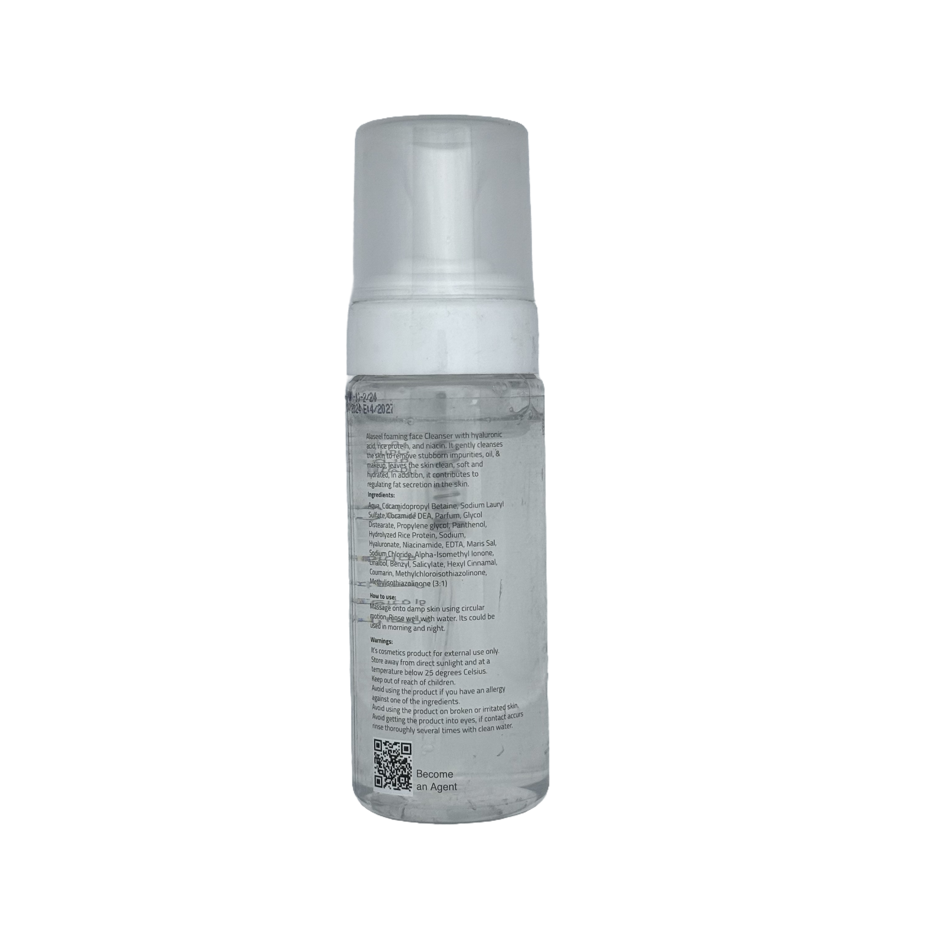Al Aseel Foaming Cleanser 150ml - الأصيل غسول رغوي للوجه 150 مل