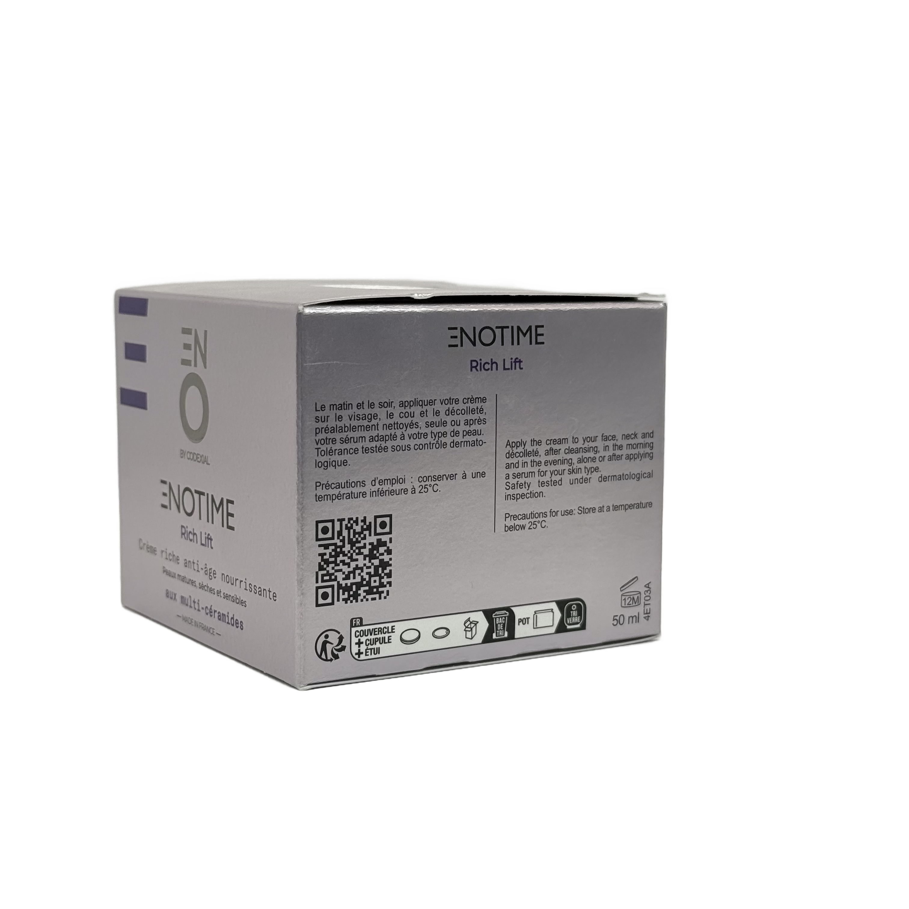 Codexial Enotime Rich Lift Cream 50ml - كوديكسيال اينوتايم ريتش ليفت كريم 50 مل