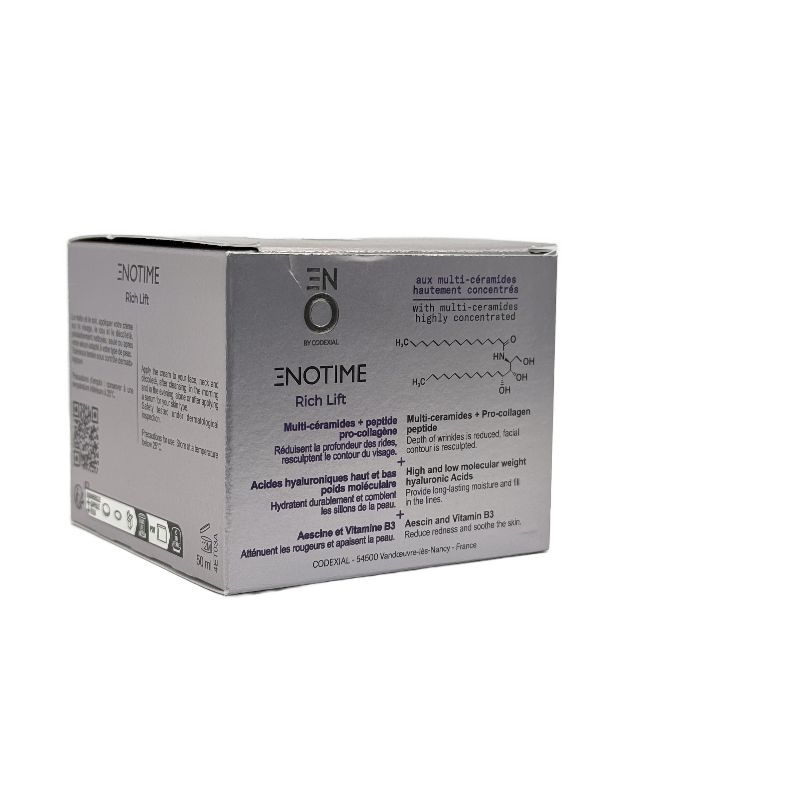Codexial Enotime Rich Lift Cream 50ml - كوديكسيال اينوتايم ريتش ليفت كريم 50 مل