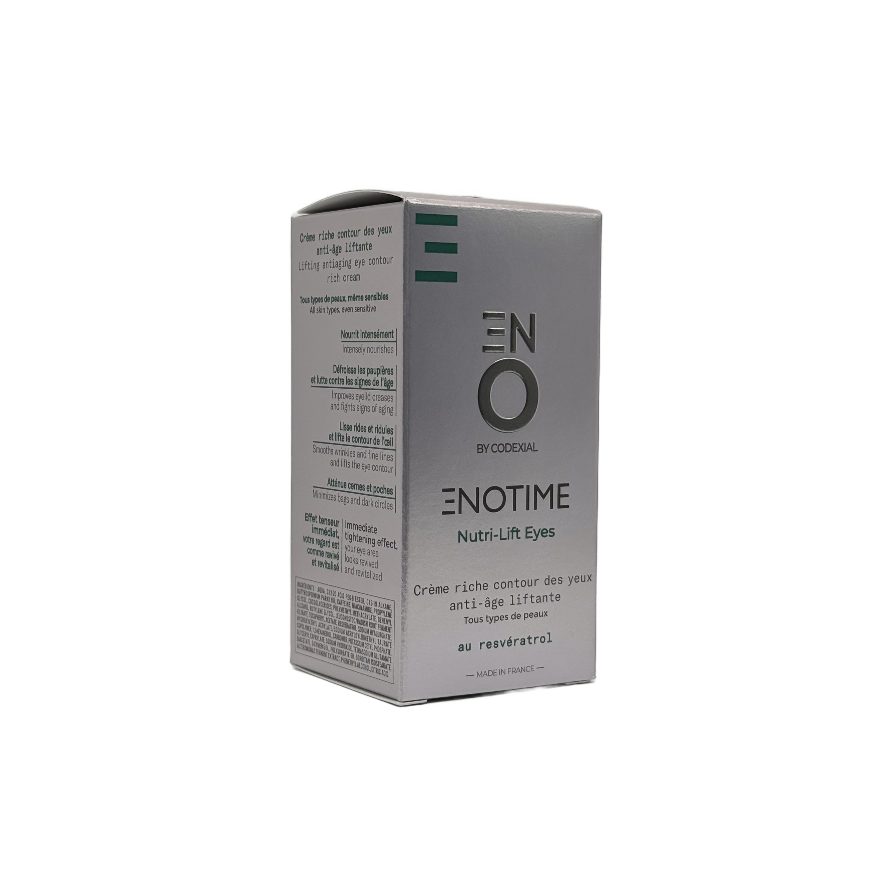 Codexial Enotime Nutri-Lift Eye Cream 15ml - كوديكسيال اينوتايم نوتري ليفت كريم محيط العين 15 مل