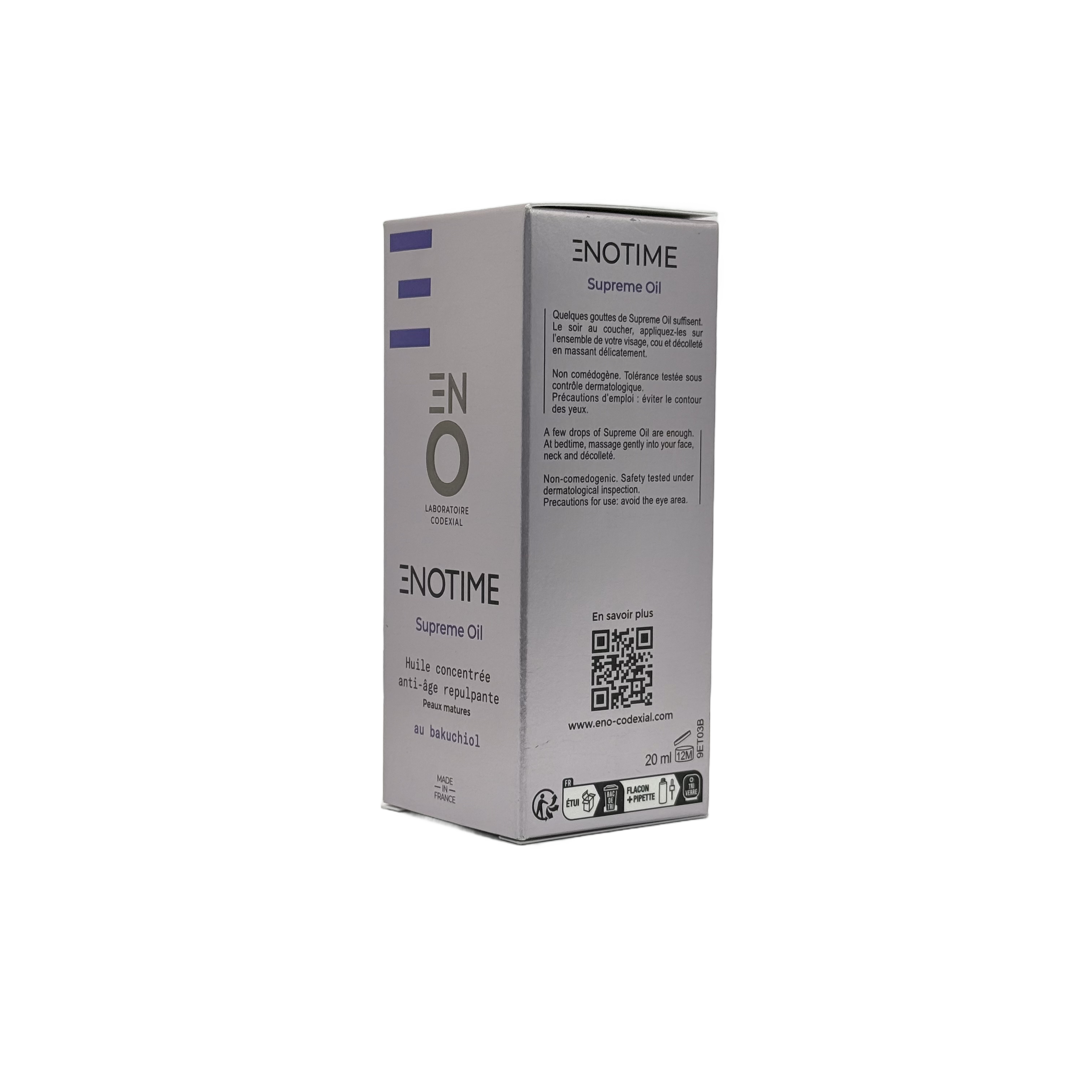 Codexial Enotime Supreme Oil 20ml - كوديكسيال اينوتايم سوبريم اويل 20 مل