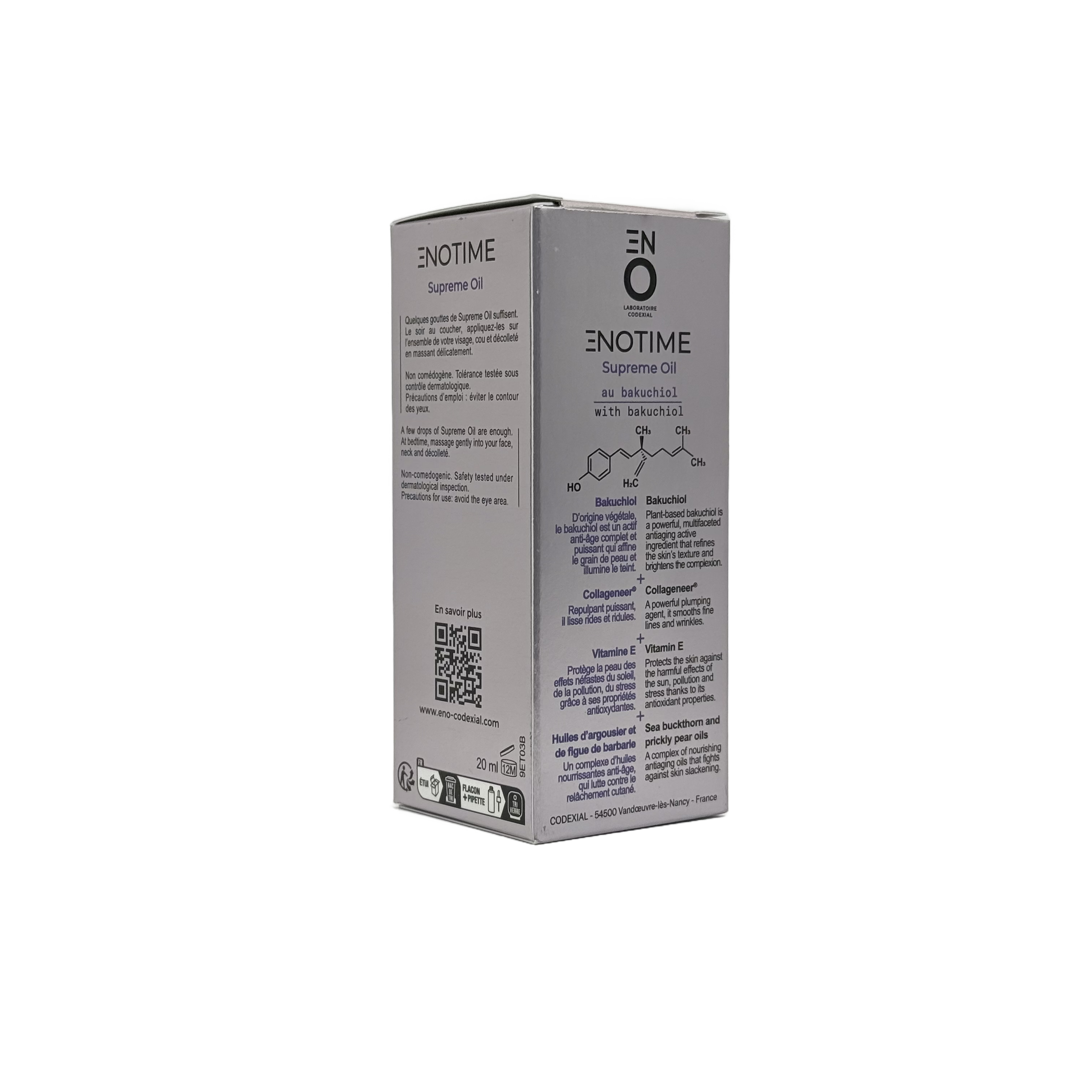 Codexial Enotime Supreme Oil 20ml - كوديكسيال اينوتايم سوبريم اويل 20 مل