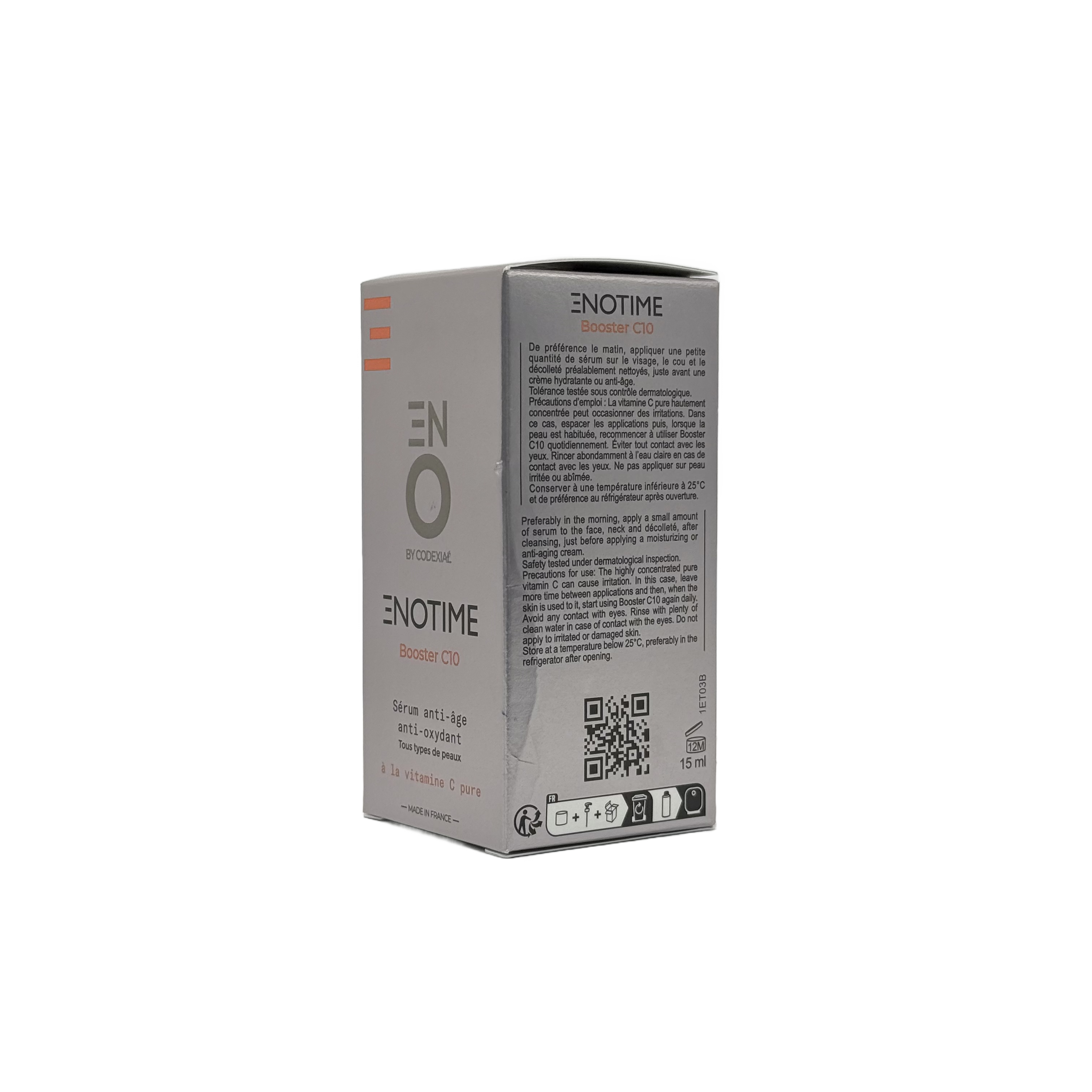 Codexial Enotime Booster C 10 Serum 15ml - كوديكسيال اينوتايم بوستر سي 10 سيروم 15 مل