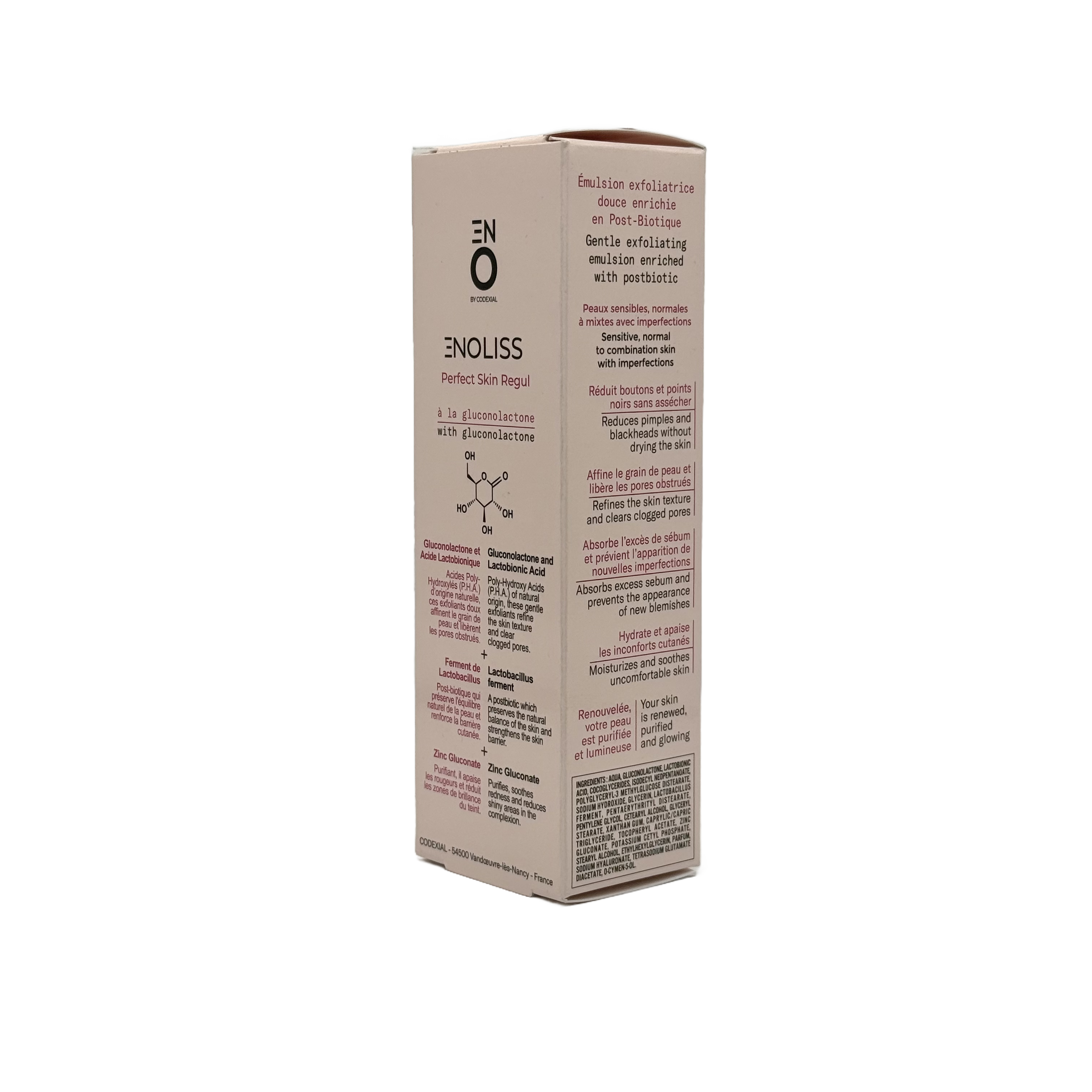 Codexial Enoliss Perfect Skin Regul Emulsion 30ml - كوديكسيال اينوليس بيرفكت سكين ريغول ايمولشن 30 مل