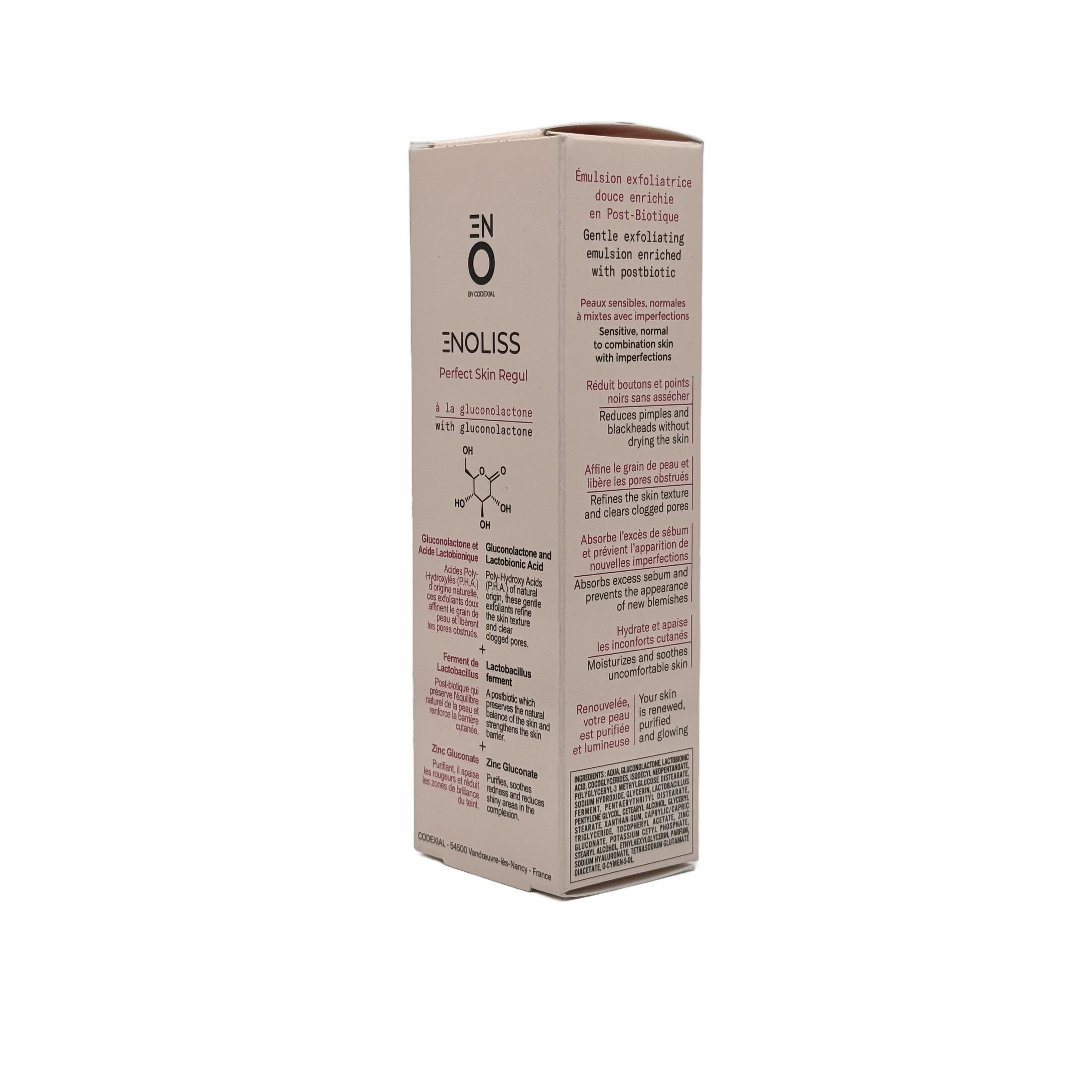 Codexial Enoliss Perfect Skin Regul Emulsion 30ml - كوديكسيال اينوليس بيرفكت سكين ريغول ايمولشن 30 مل