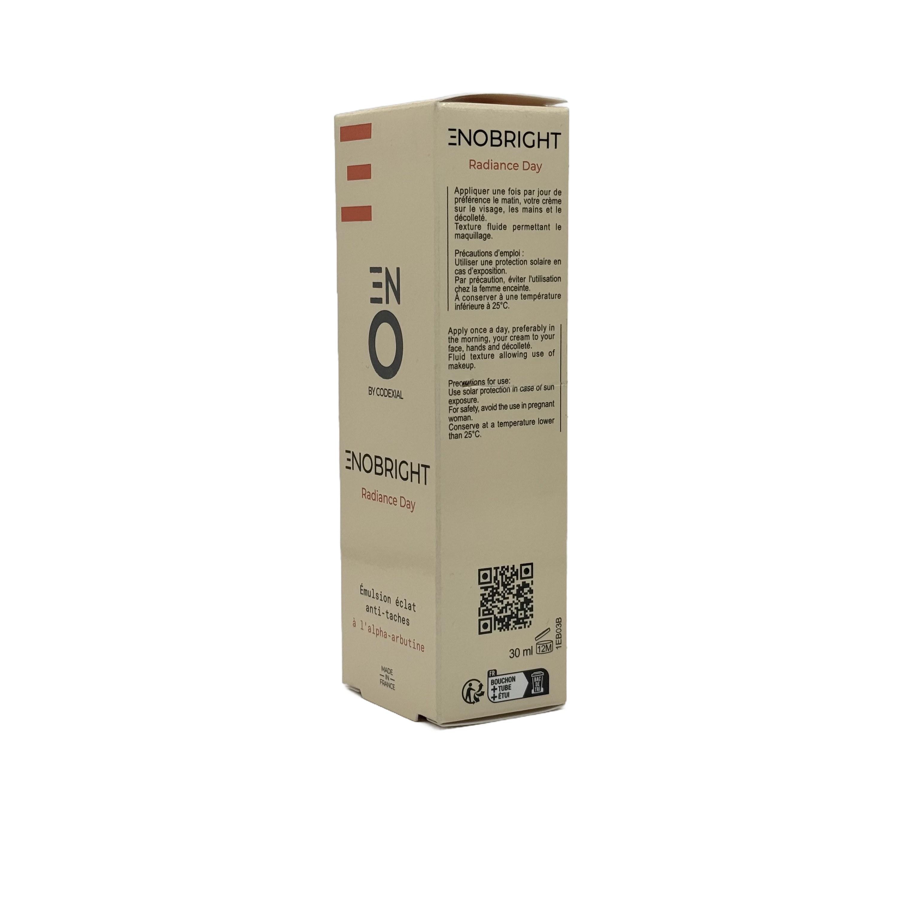 Codexial Enobright Radiance Day Anti-Spots Emulsion 30ml - كوديكسيال اينوبرايت راديانس داي ايمولشن مضاد للتصبغات 30 مل
