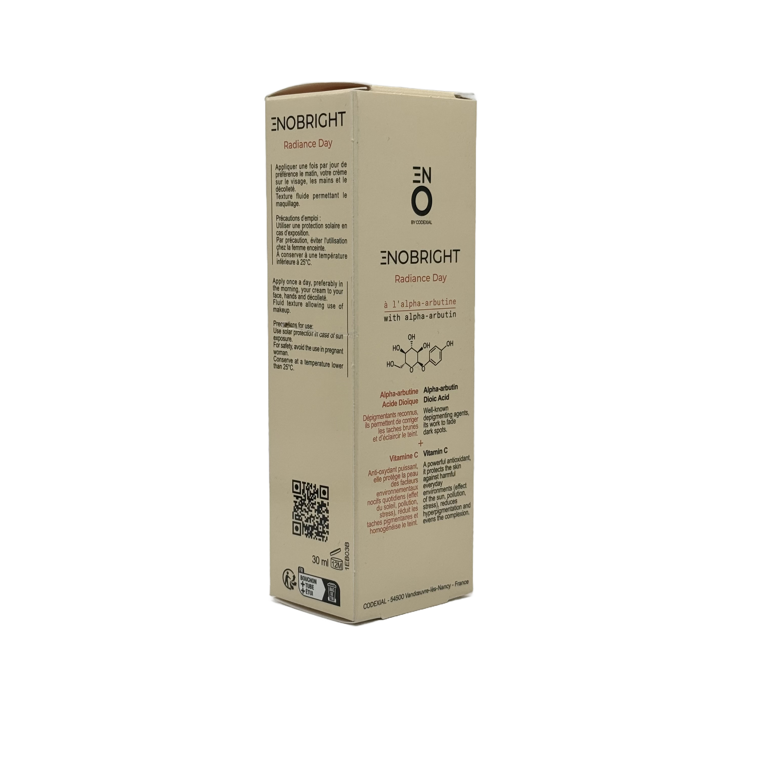 Codexial Enobright Radiance Day Anti-Spots Emulsion 30ml - كوديكسيال اينوبرايت راديانس داي ايمولشن مضاد للتصبغات 30 مل