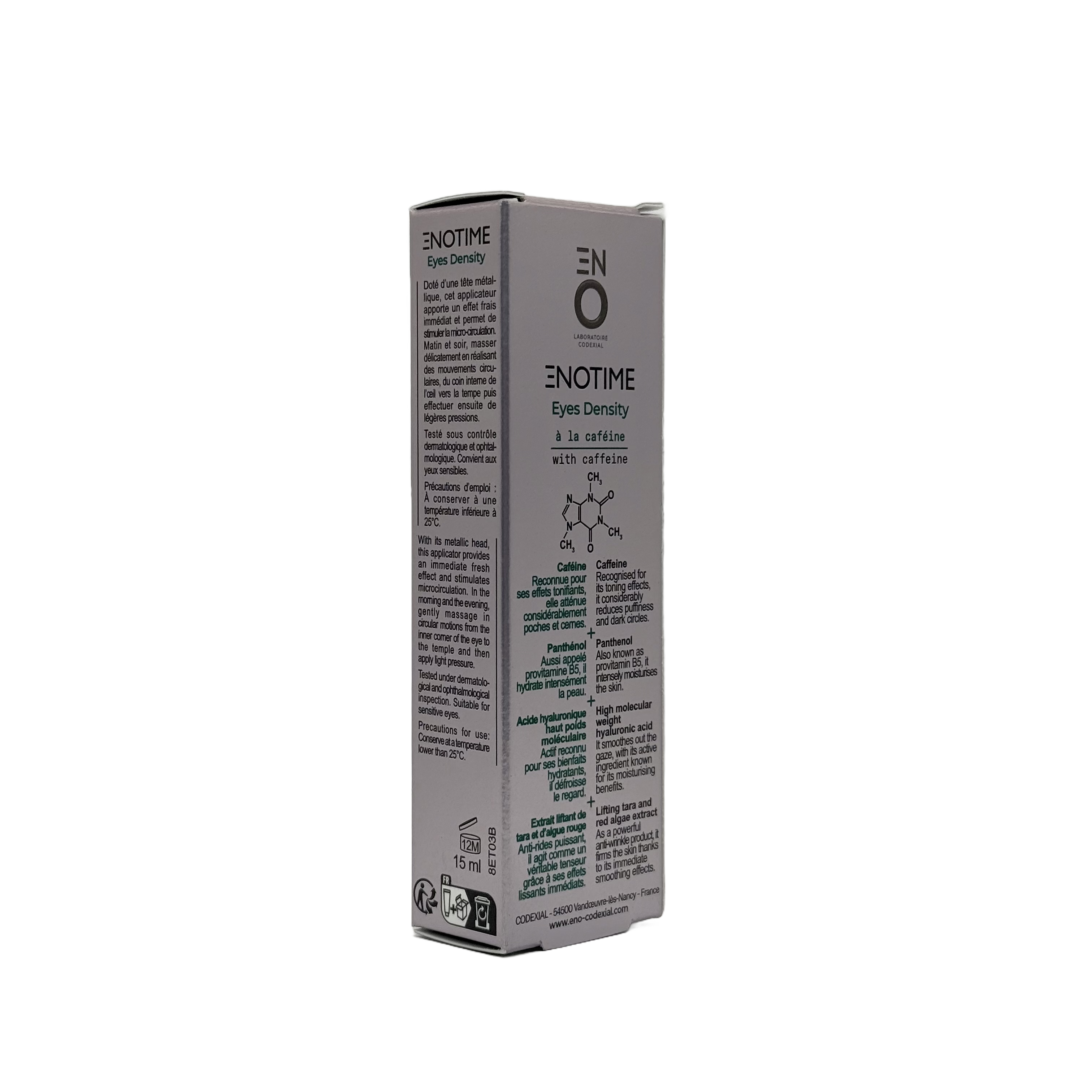 Codexial Enotime Eyes Density Eye Contour 15ml - كوديكسيال اينوتايم آيز دينسيتي كريم محيط العين 15 مل