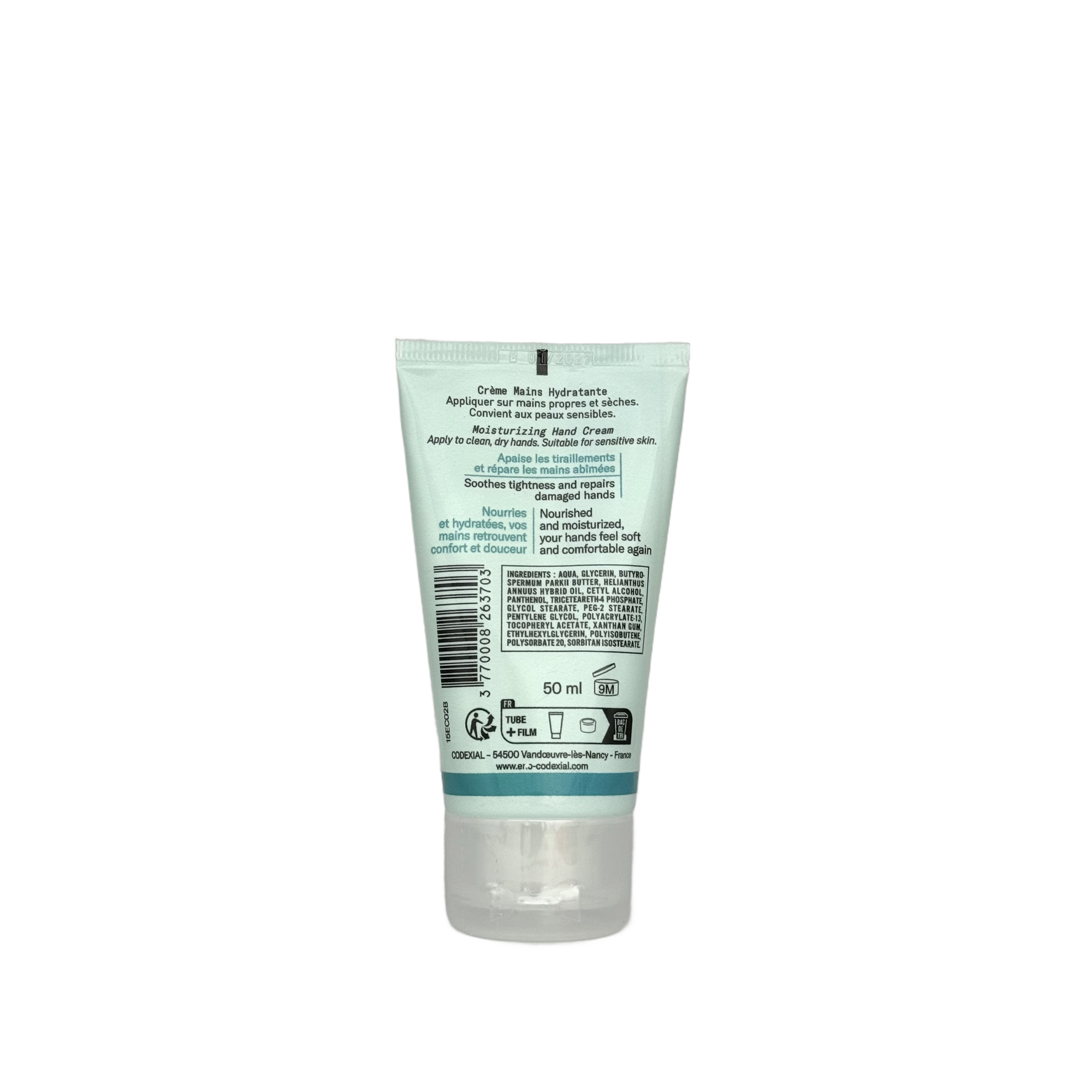 Codexial Enocare Hydrating Hand Cream 50ml - كوديكسيال اينوكير كريم مرطب لليدين 50 مل