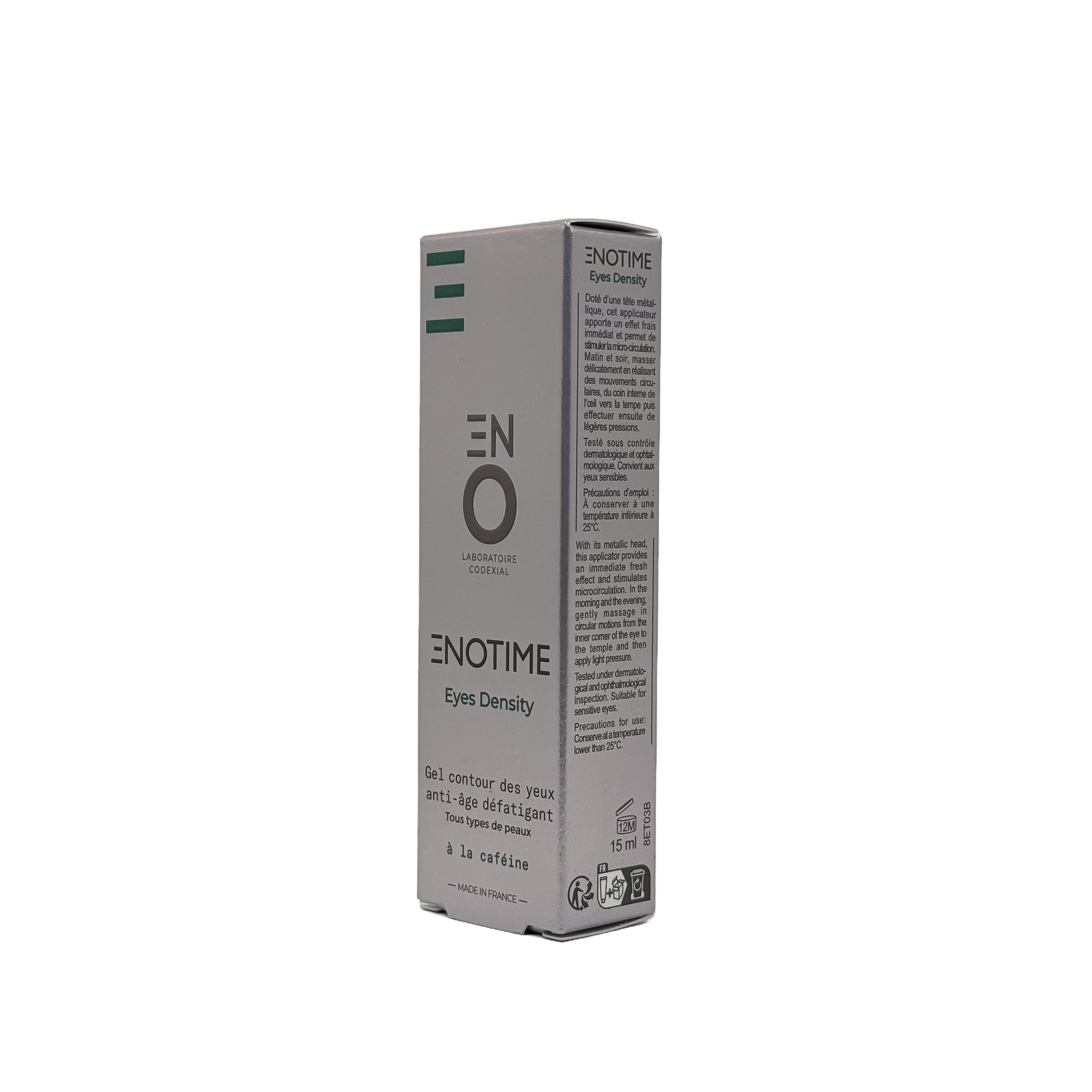 Codexial Enotime Eyes Density Eye Contour 15ml - كوديكسيال اينوتايم آيز دينسيتي كريم محيط العين 15 مل
