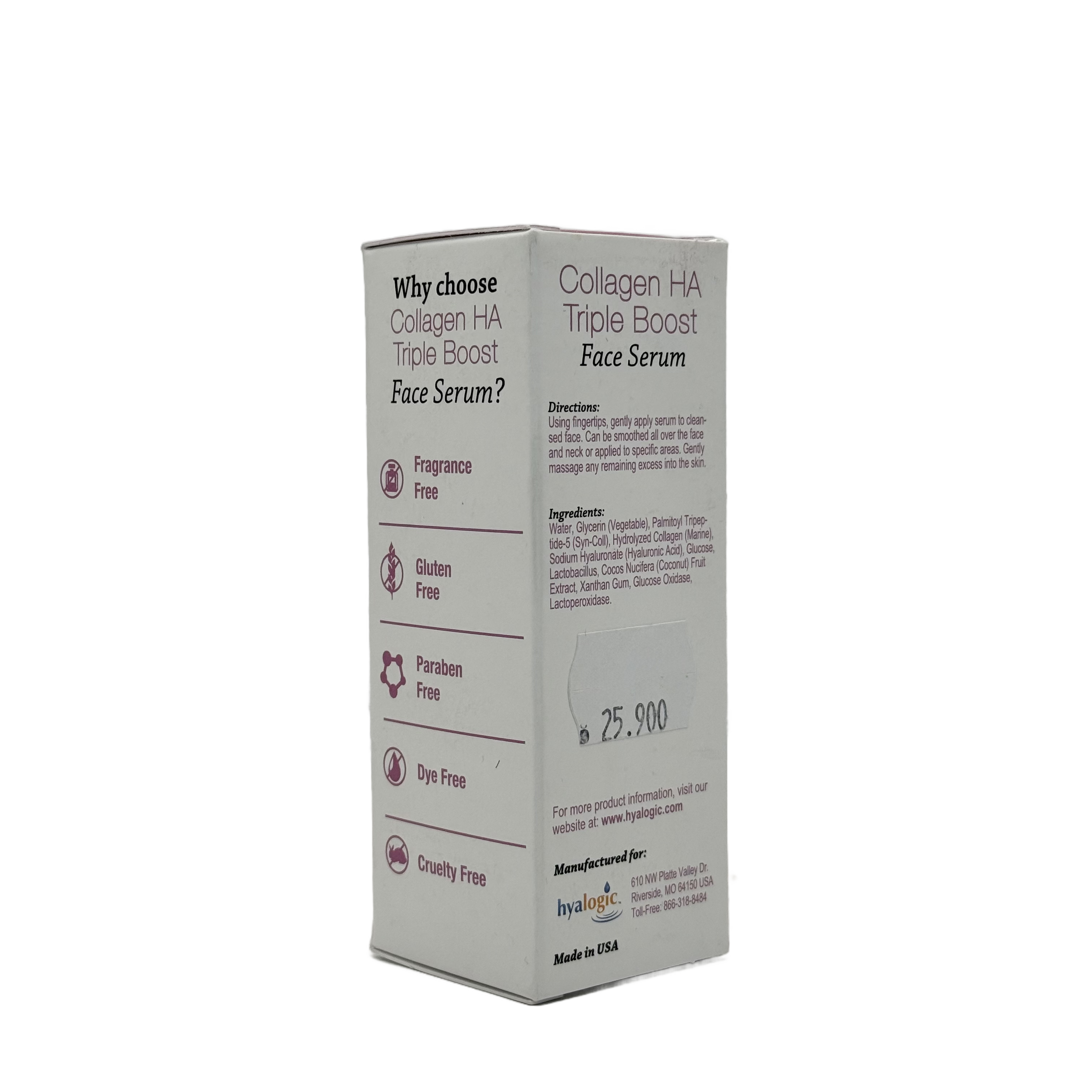 Hyalogic Collagen HA Triple Boost Serum 13.5ml - هايالوغيك كولاجين اتش ايه تربل بوست سيروم 13.5 مل
