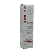 Topicrem HYDRA+ Rich Moisturizing Radiance Face Cream 40ml - توبيكريم هيدرا بلس كريم مرطب غني ومضفي للإشراقة للوجه 40 مل