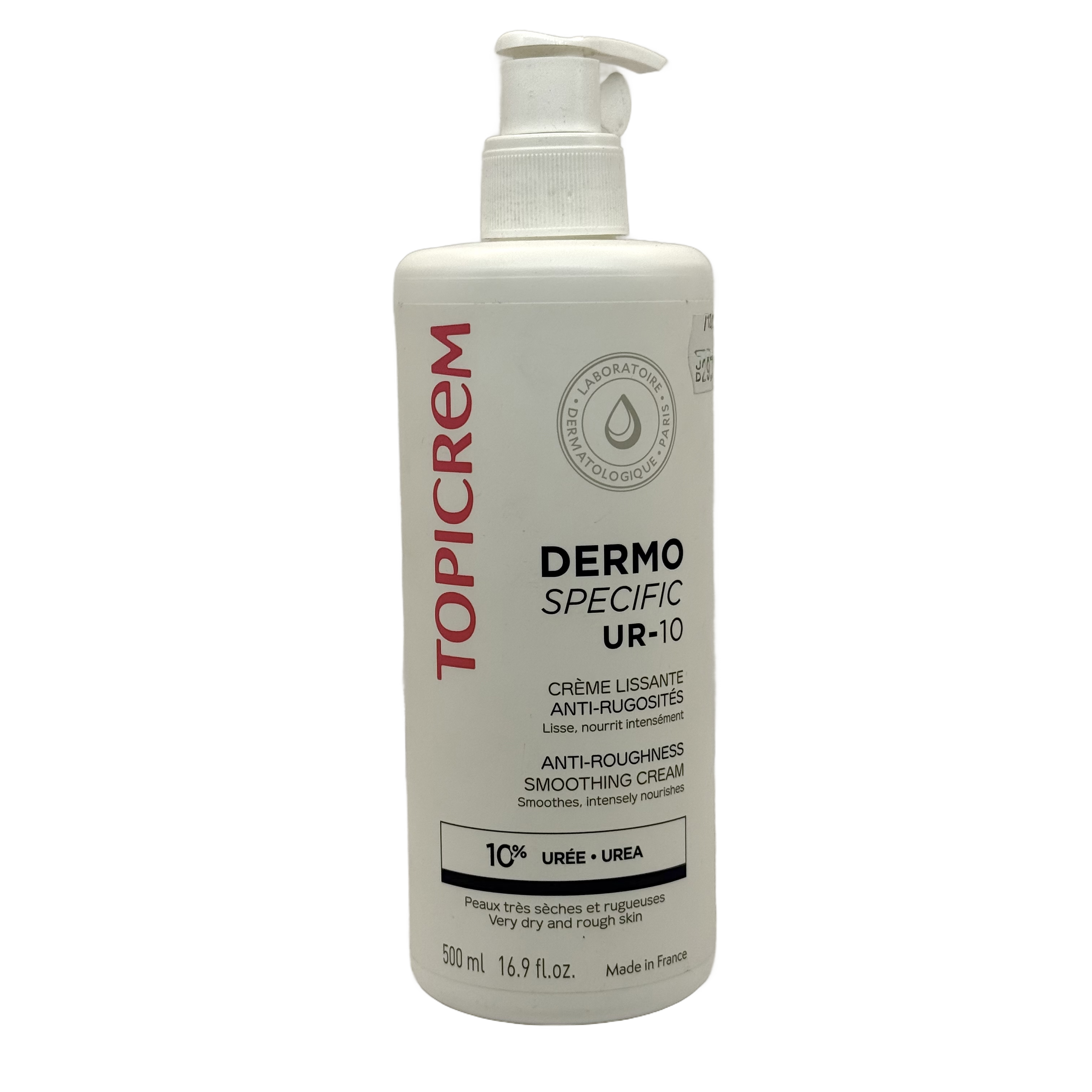 Topicrem DERMO SPECIFIC UR-10 Anti-Roughness Smoothing Cream 200ml - توبيكريم ديرمو سبيسيفيك يو ار 10 كريم تنعيم مضاد للخشونة 200 مل