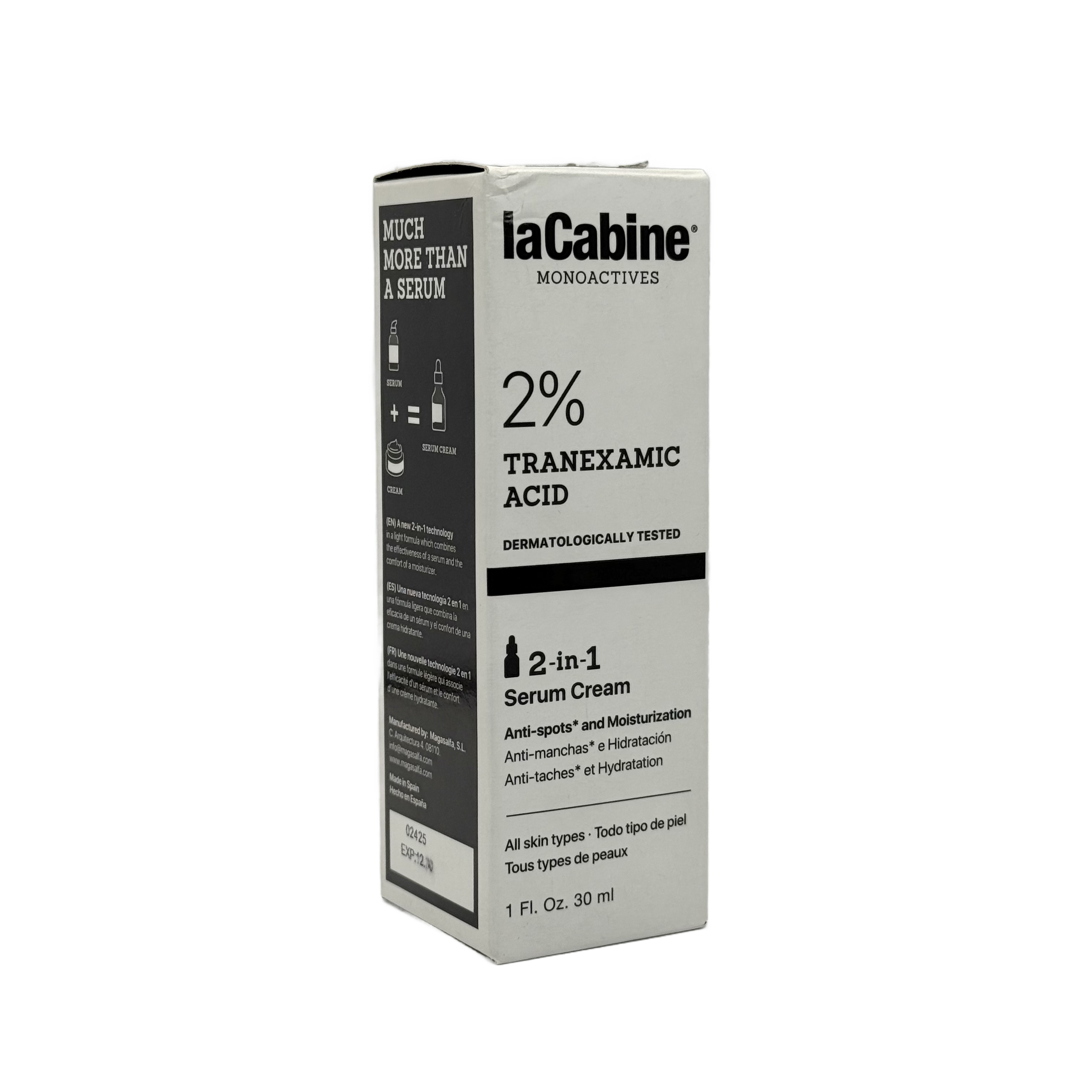 LaCabine Tranexamic Acid 2% Serum Cream 30ml - لاكابين ترانيكساميك اسيد 2 بالمئة سيروم كريم 30 مل