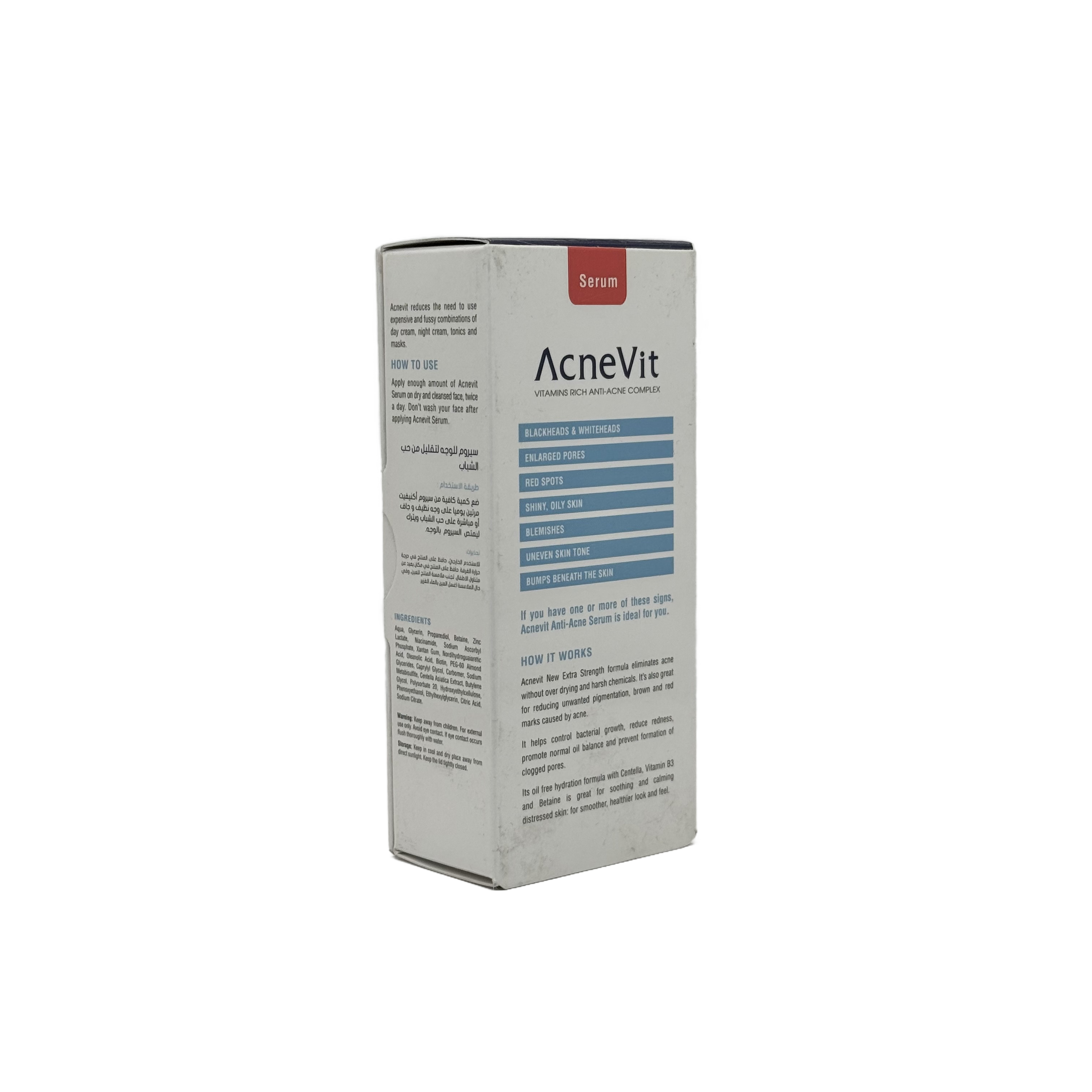 AcneVit Anti Acne Serum 30ml - اكنيفِت سيروم مضاد لحب الشباب 30 مل