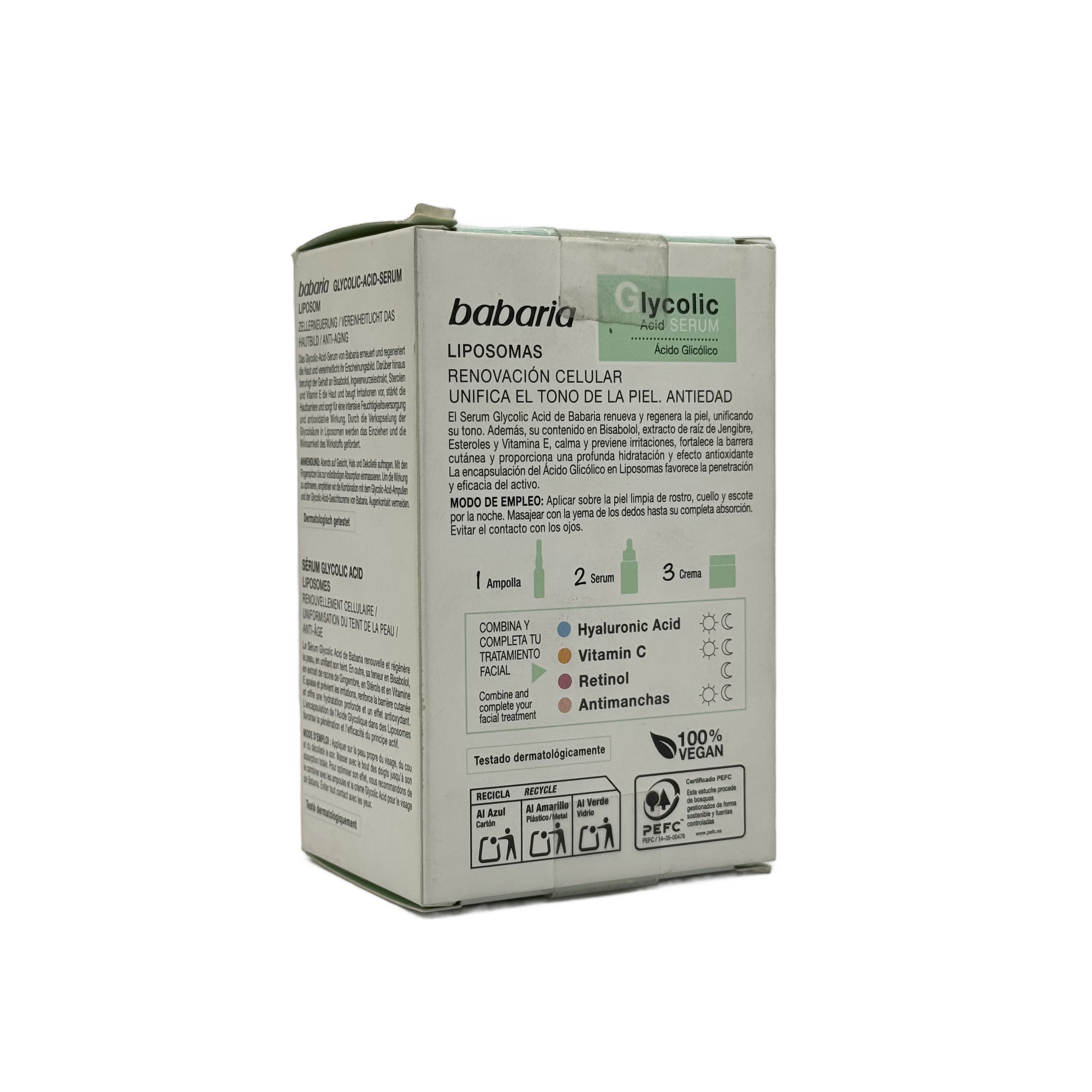 Babaria Face Serum Glycolic 30ml - باباريا سيروم الجليكوليك للوجه 30 مل