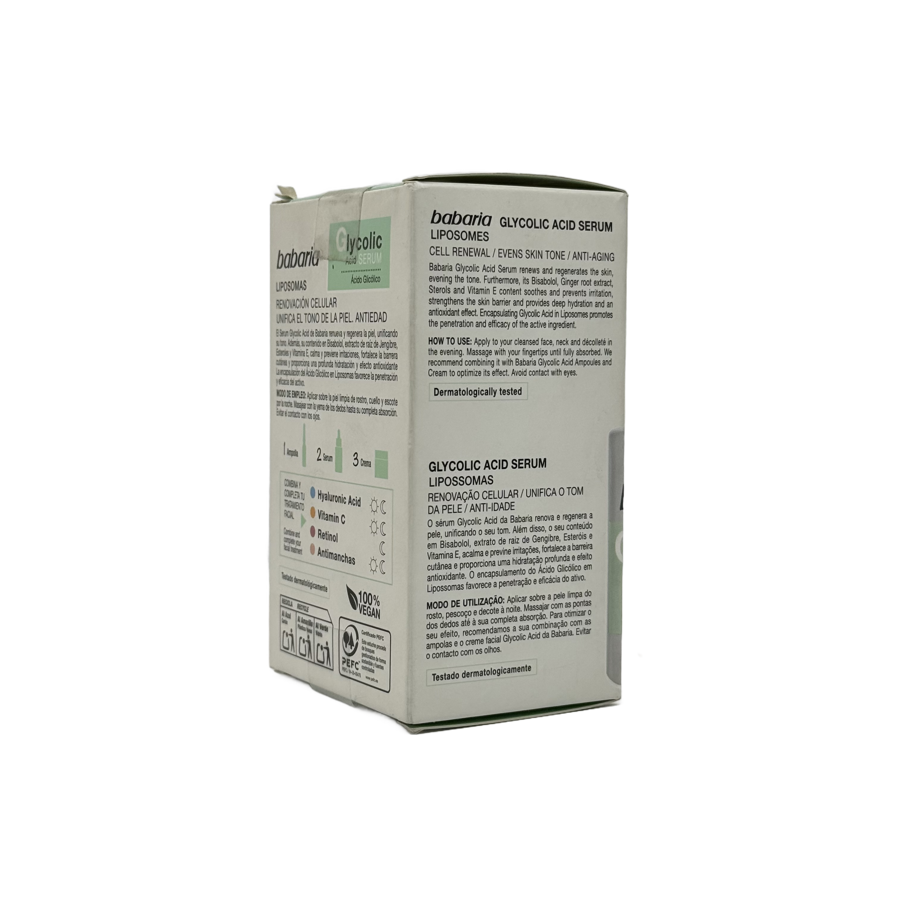 Babaria Face Serum Glycolic 30ml - باباريا سيروم الجليكوليك للوجه 30 مل
