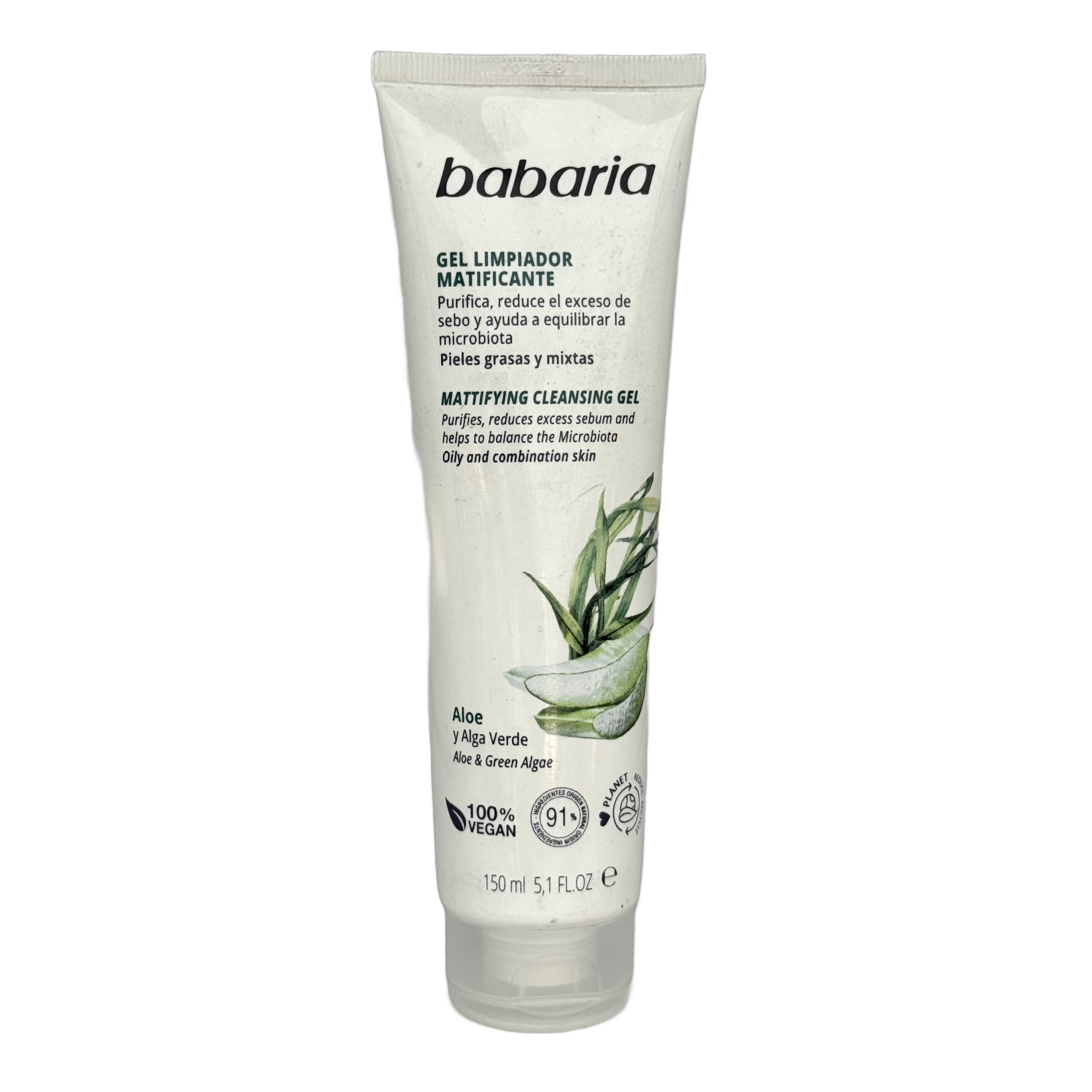 Babaria Gel Limpiador Matificante 150 ml - باباريا جل منظف مطفي 150 مل