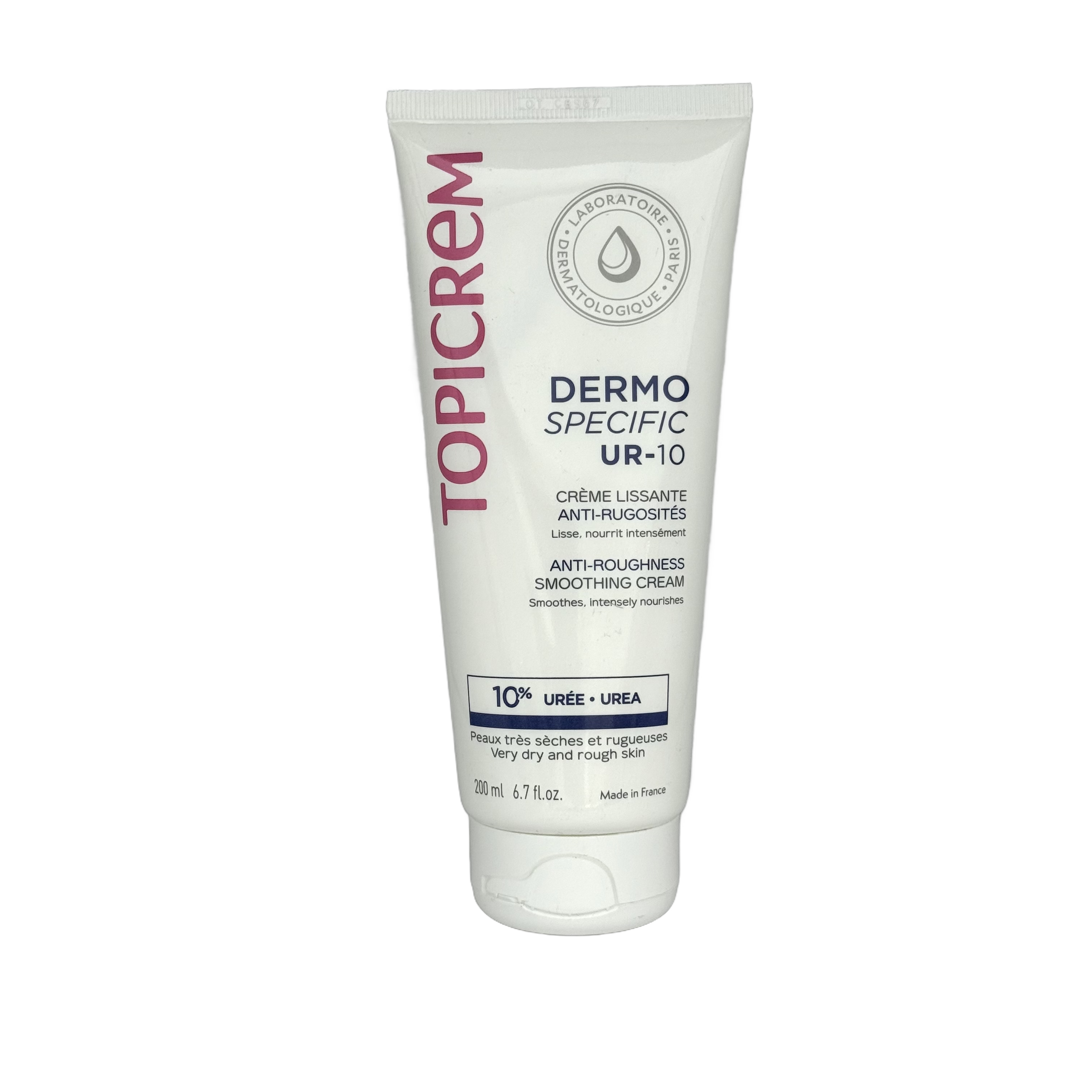 Topicrem DERMO SPECIFIC UR-10 ANTI-ROUGHNESS SMOOTHING CREAM 200ml - توبكريم ديرمو سبيسيفيك يو آر 10 كريم مملس لمقاومة الخشونة 200 مل
