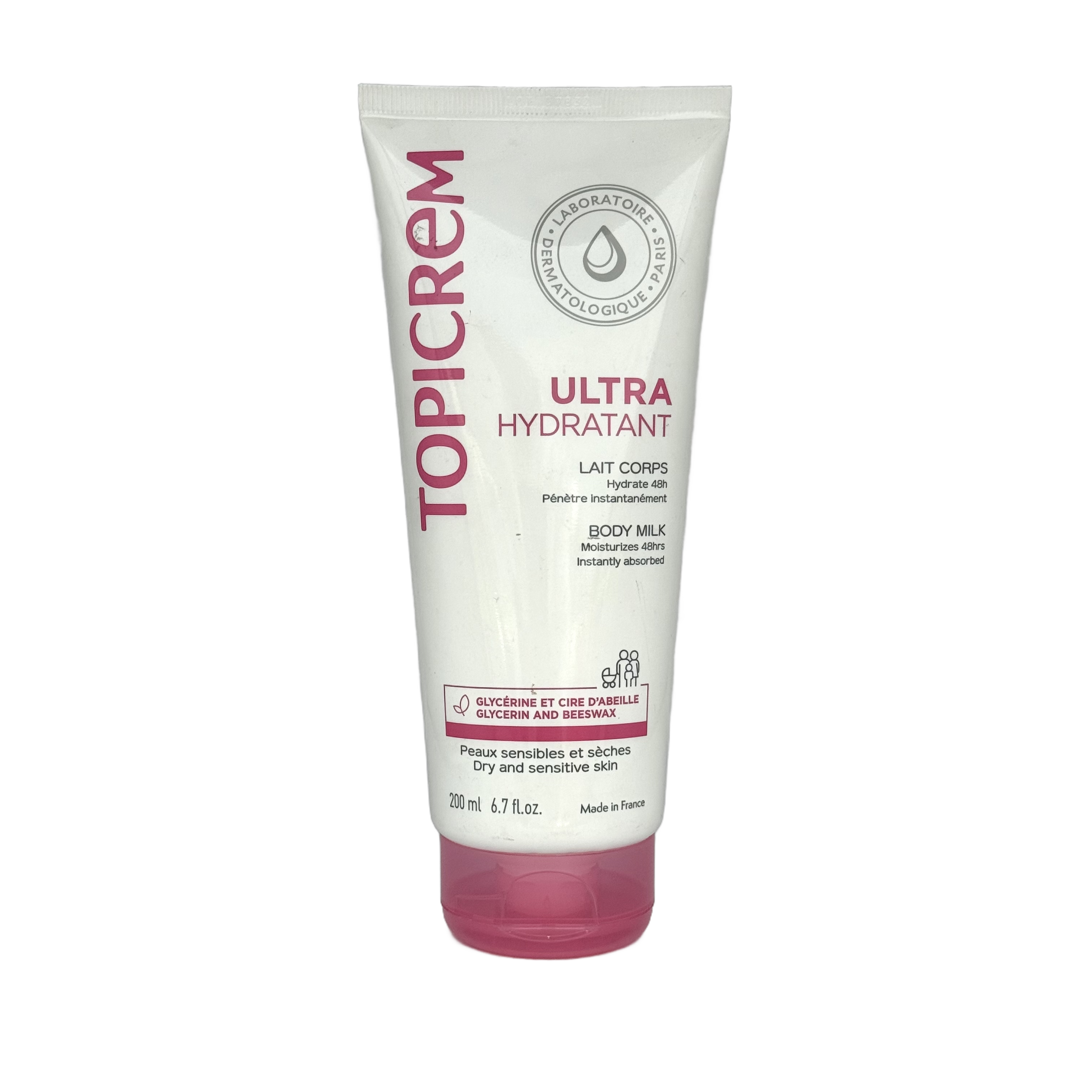 Topicrem ULTRA-MOISTURIZING BODY MILK 200ml - توبكريم حليب الجسم فائق الترطيب 200 مل