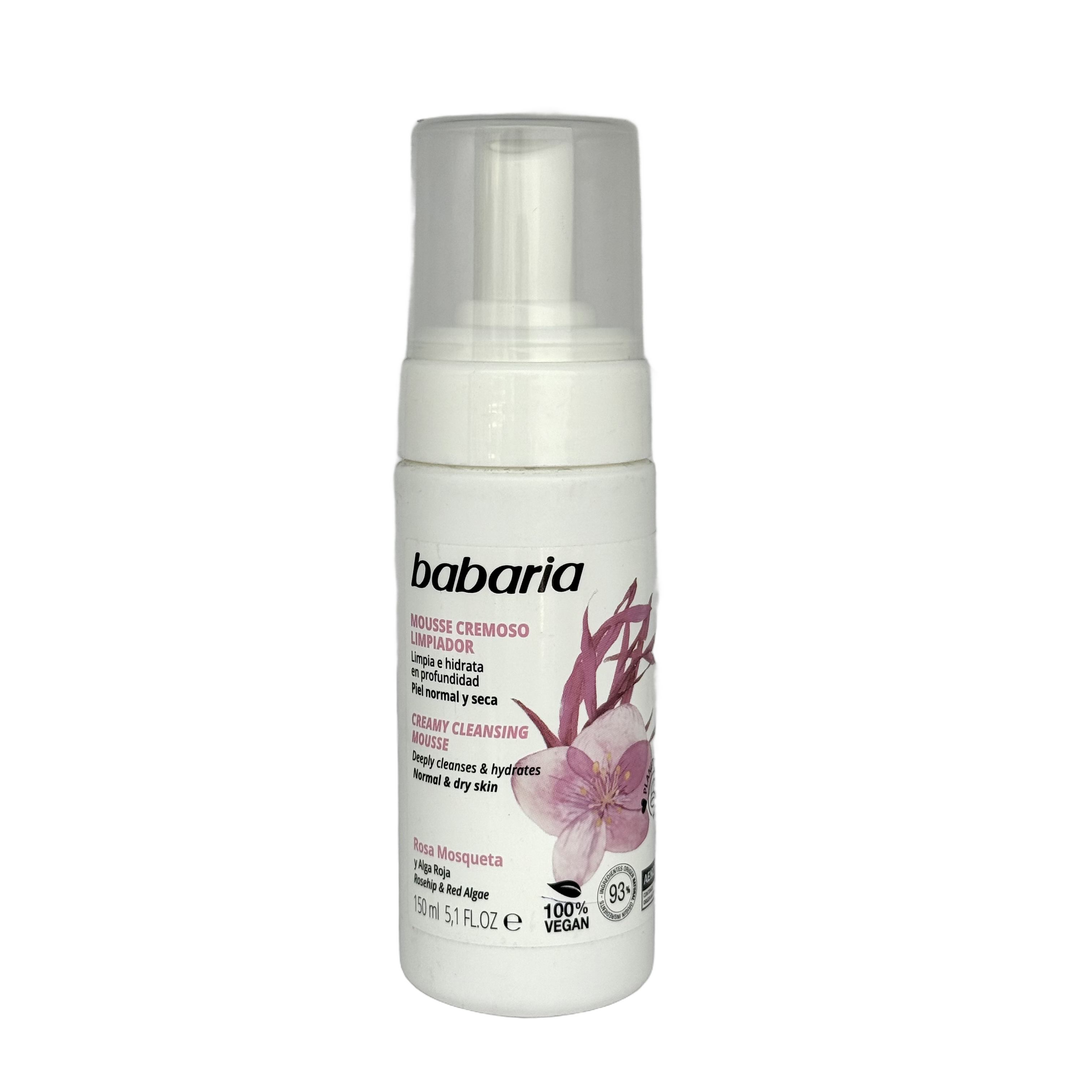 Babaria Mousse Cremoso Limpiador 150 ml - باباريا موس منظف كريمي 150 مل
