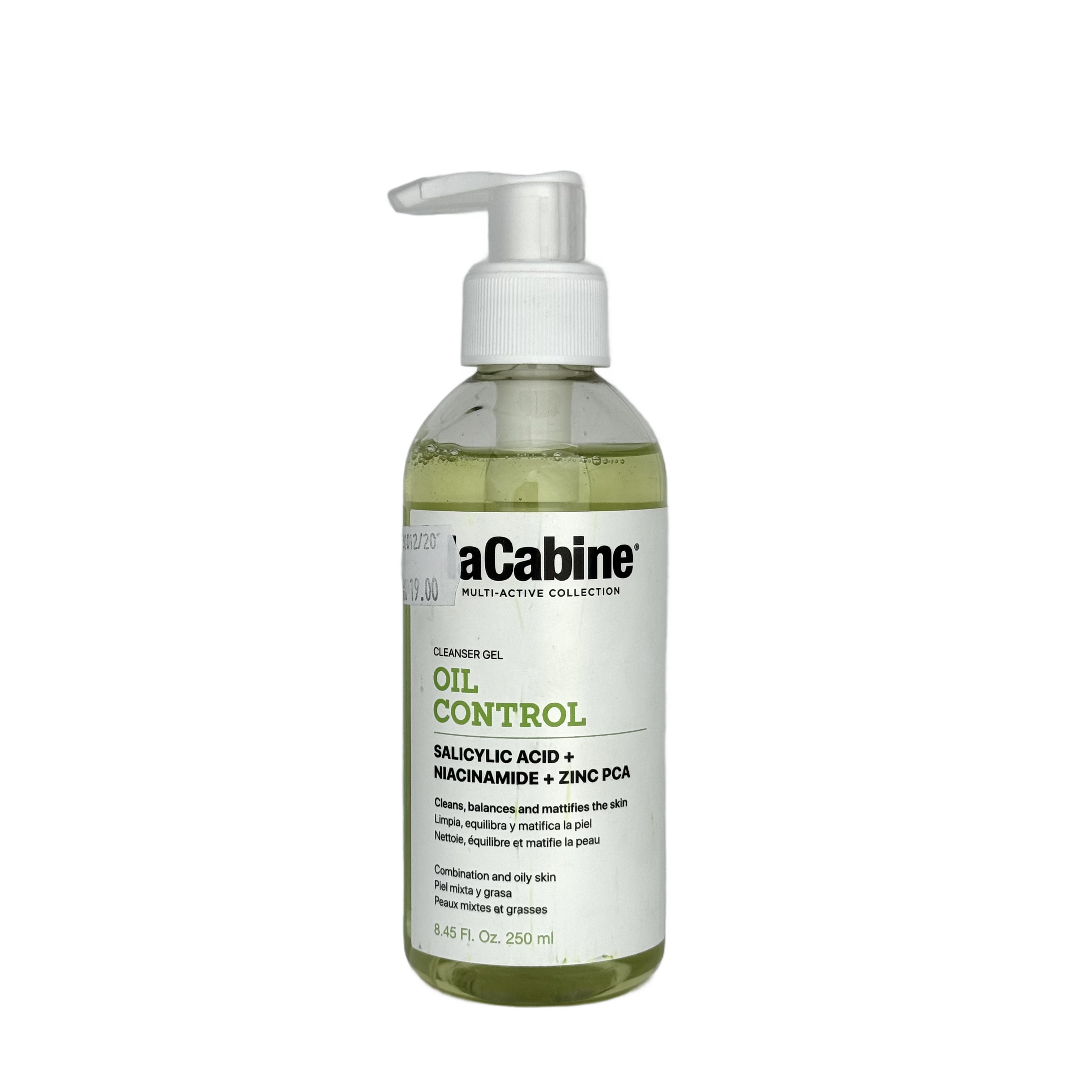 Lacabine Oil Control Facial Cleansing 250ML - لاكابين جل منظف للوجه للتحكم بالزيوت 250 مل
