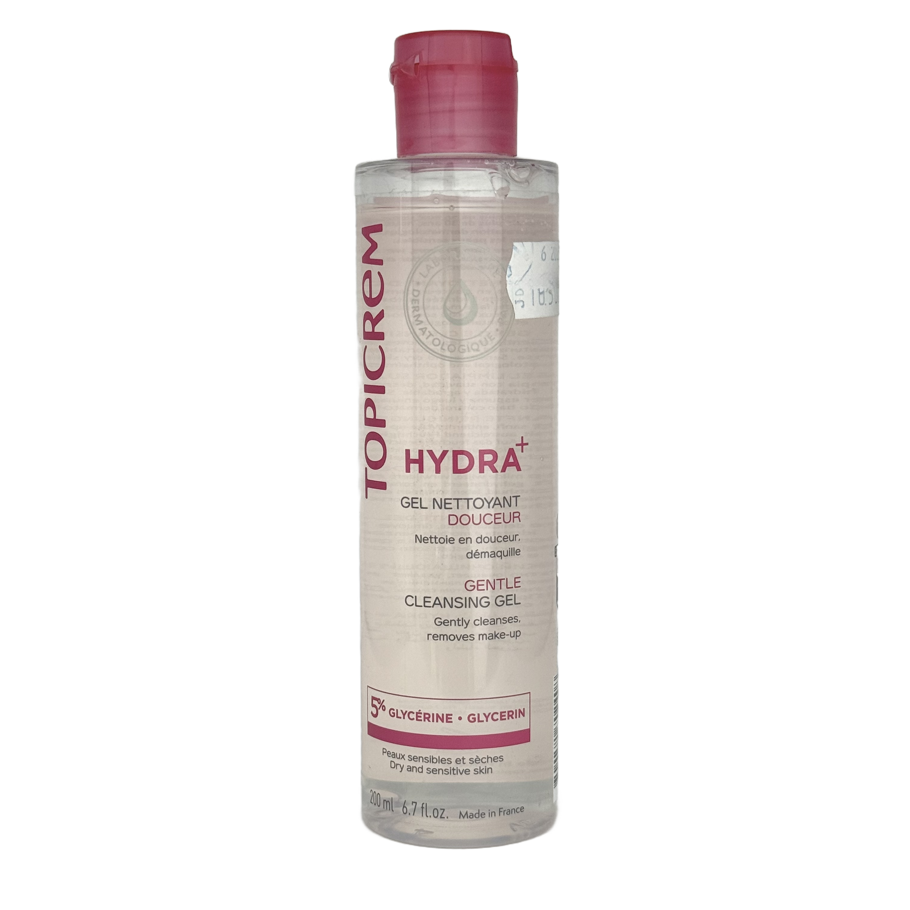 Topicrem HYDRA+ GENTLE CLEANSING GEL 200ml - توبكريم هيدرا بلس جل منظف لطيف 200 مل