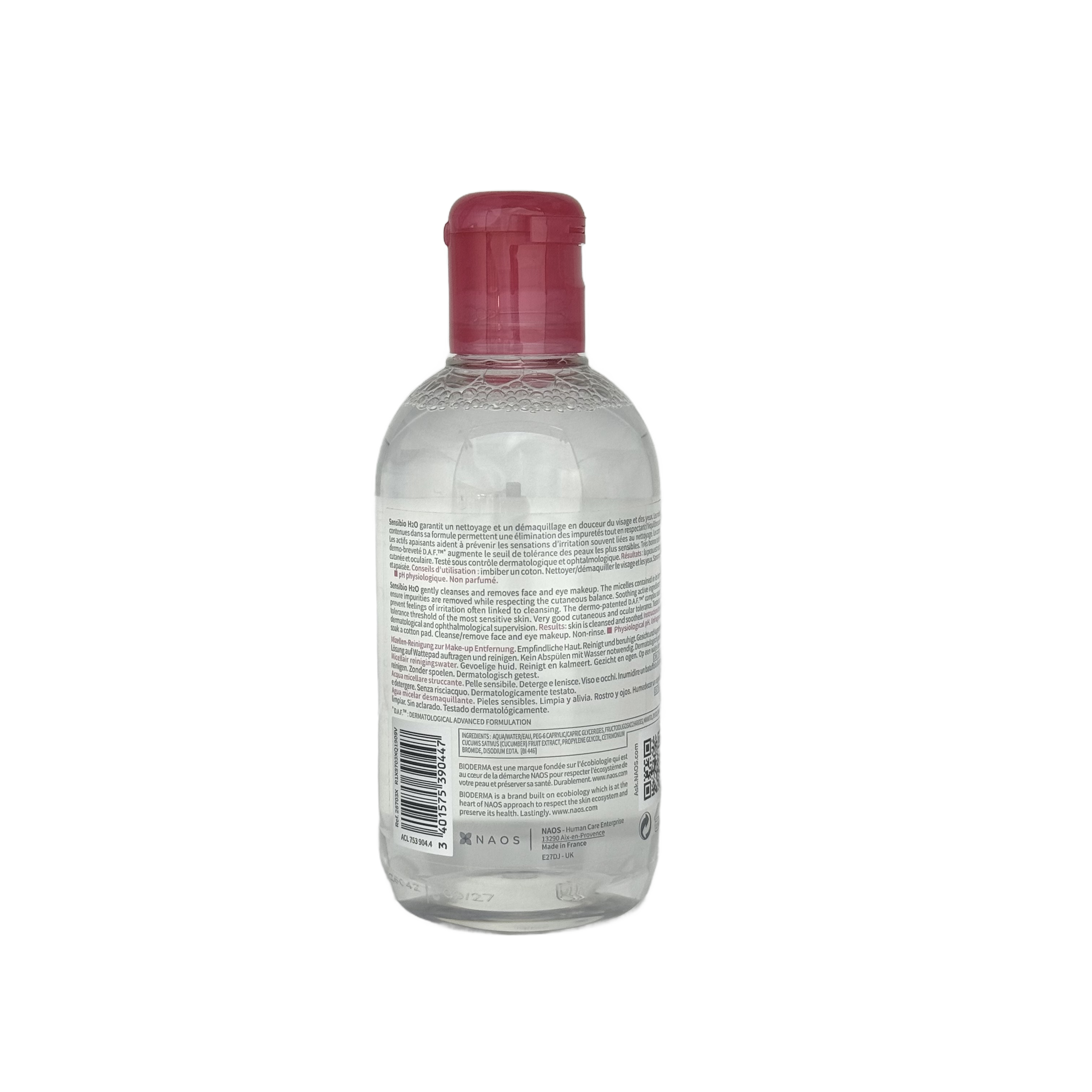 Bioderma SENSIBIO H2O 250ml - بيوديرما سينسيبيو اتش تو او 250 مل