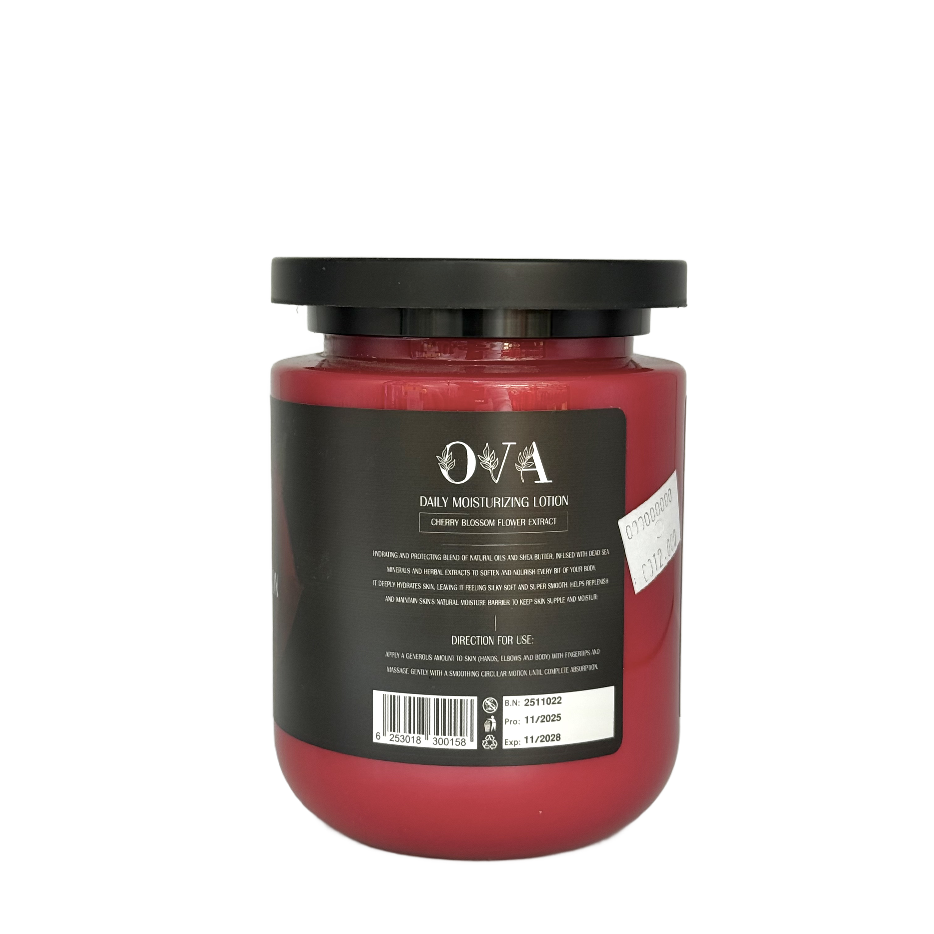 OVA Daily Moisturizing Lotion 500ML - أوفا لوشن ترطيب يومي 500 مل