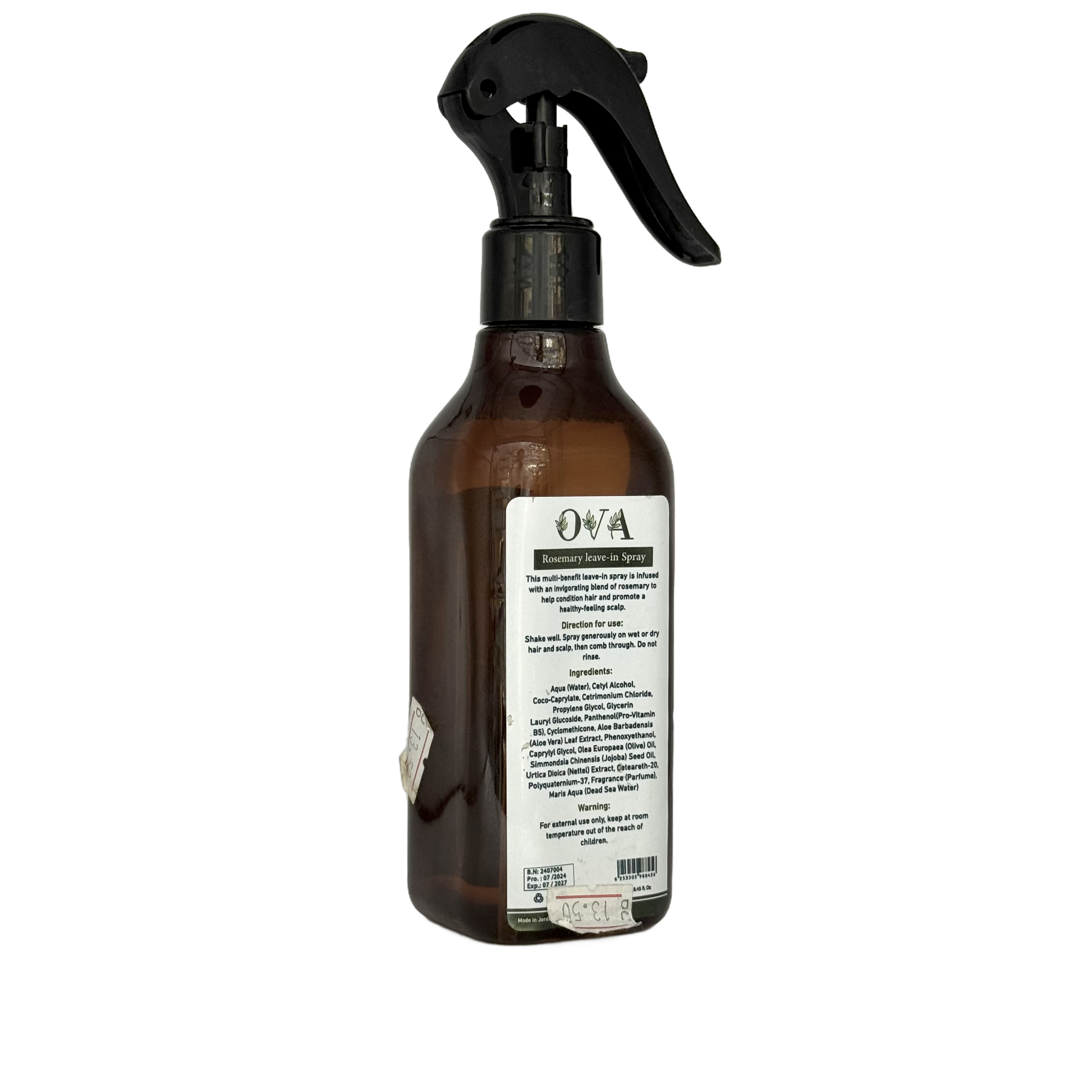 Ova Rosemary Leave-In Spray - أوفا بخاخ إكليل الجبل ليف إن