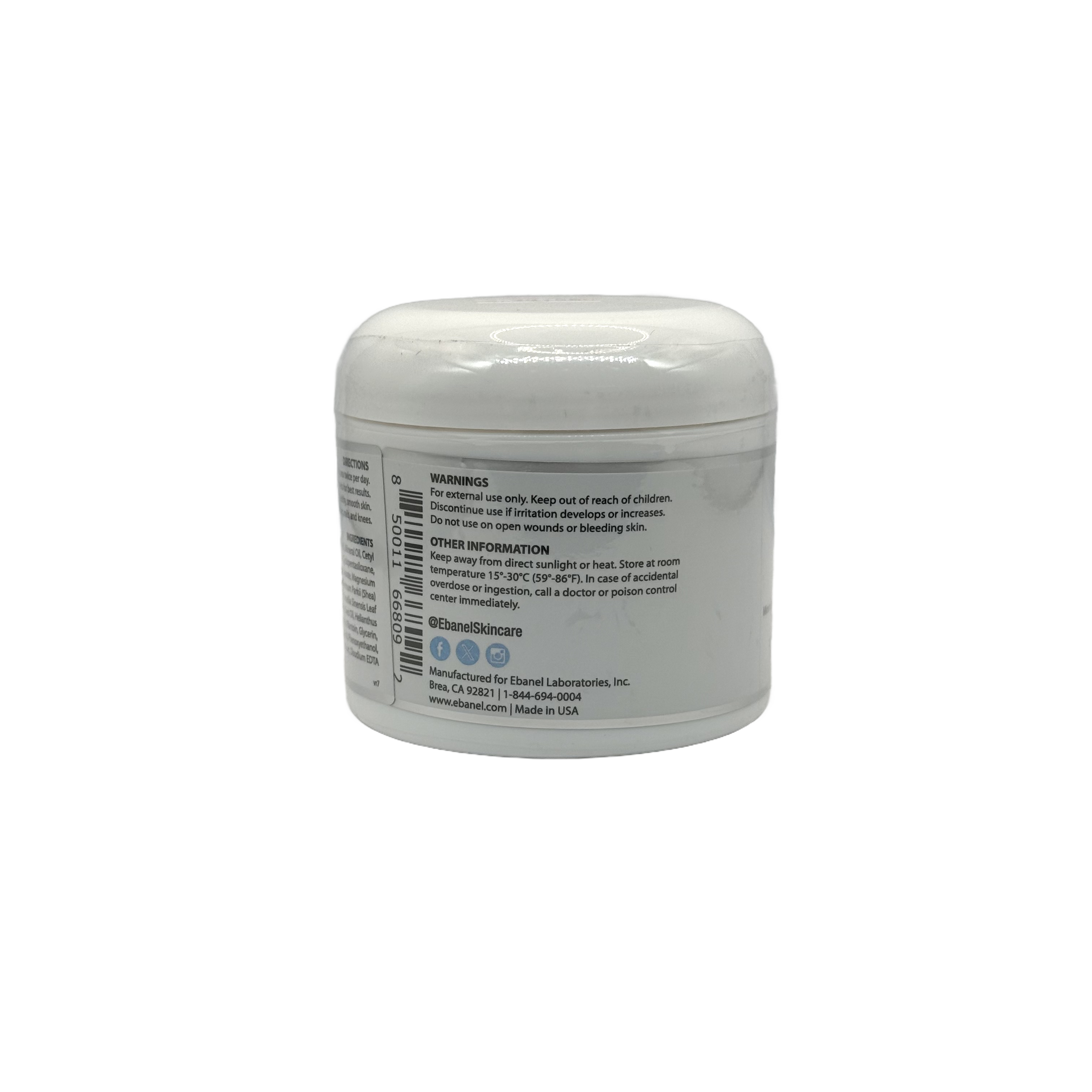 Ebanel Intensive Moisturizing 40% Urea Cream Plus 2% Salicylic Acid 130 g  -  إيبانيل كريم ترطيب مكثف يوريا 40% مع حمض الساليسيليك 2% 130 غ