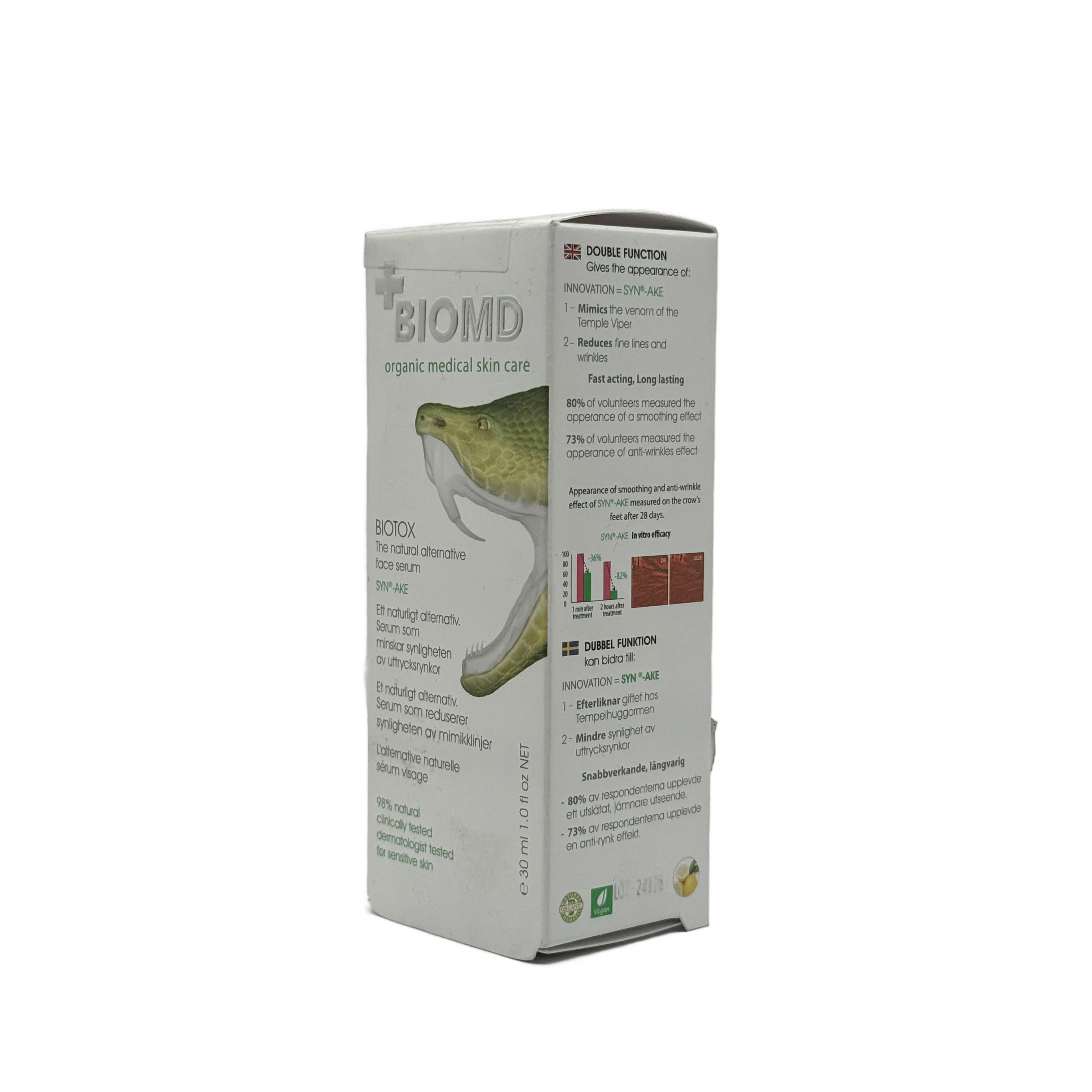 Biomd Biotox Syn-Ake Serum 30ml - سيروم بيو ام دي بيوتوكس سين ايك 30 مل