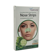 Careline Cucumber & Mint Nose Pore Strips 6 strips - شرائط مسام الأنف كيرلاين بالخيار والنعناع 6 شرائط