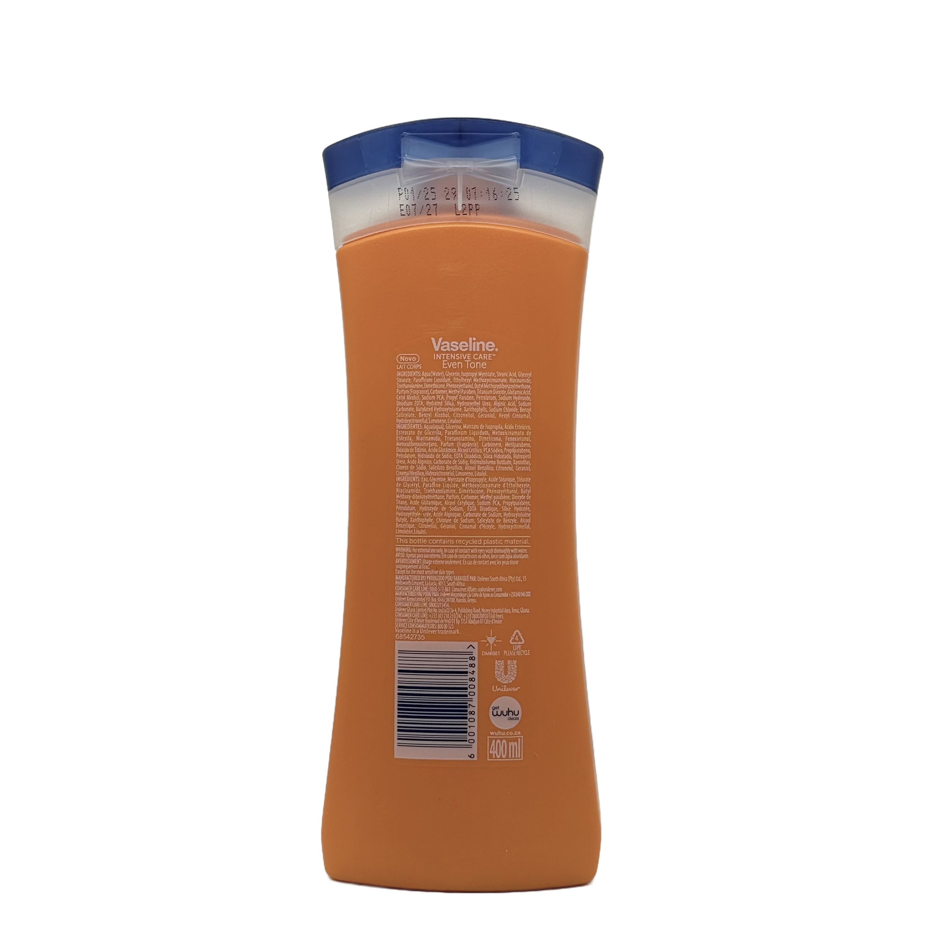 Vaseline Intensive Care Even Tone Body Lotion 400 ml - لوشن فازلين العناية المكثفة لتوحيد لون البشرة 400 مل