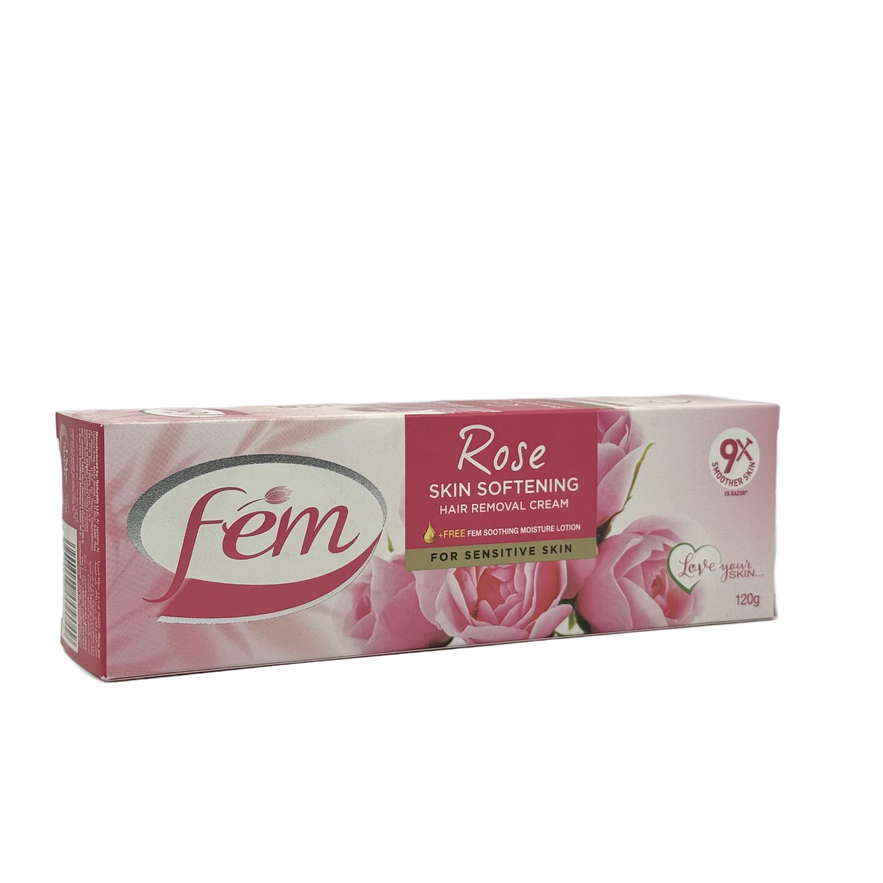 Fem Rose Hair Removal Cream 120 g - كريم فيم لإزالة الشعر بالورد 120 غ