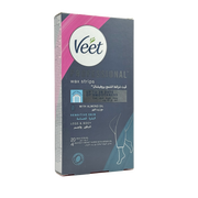 Veet Professional Wax Strips Sensitive Skin 20 strips - شرائط شمع فيت بروفيشنال للبشرة الحساسة 20 شريط