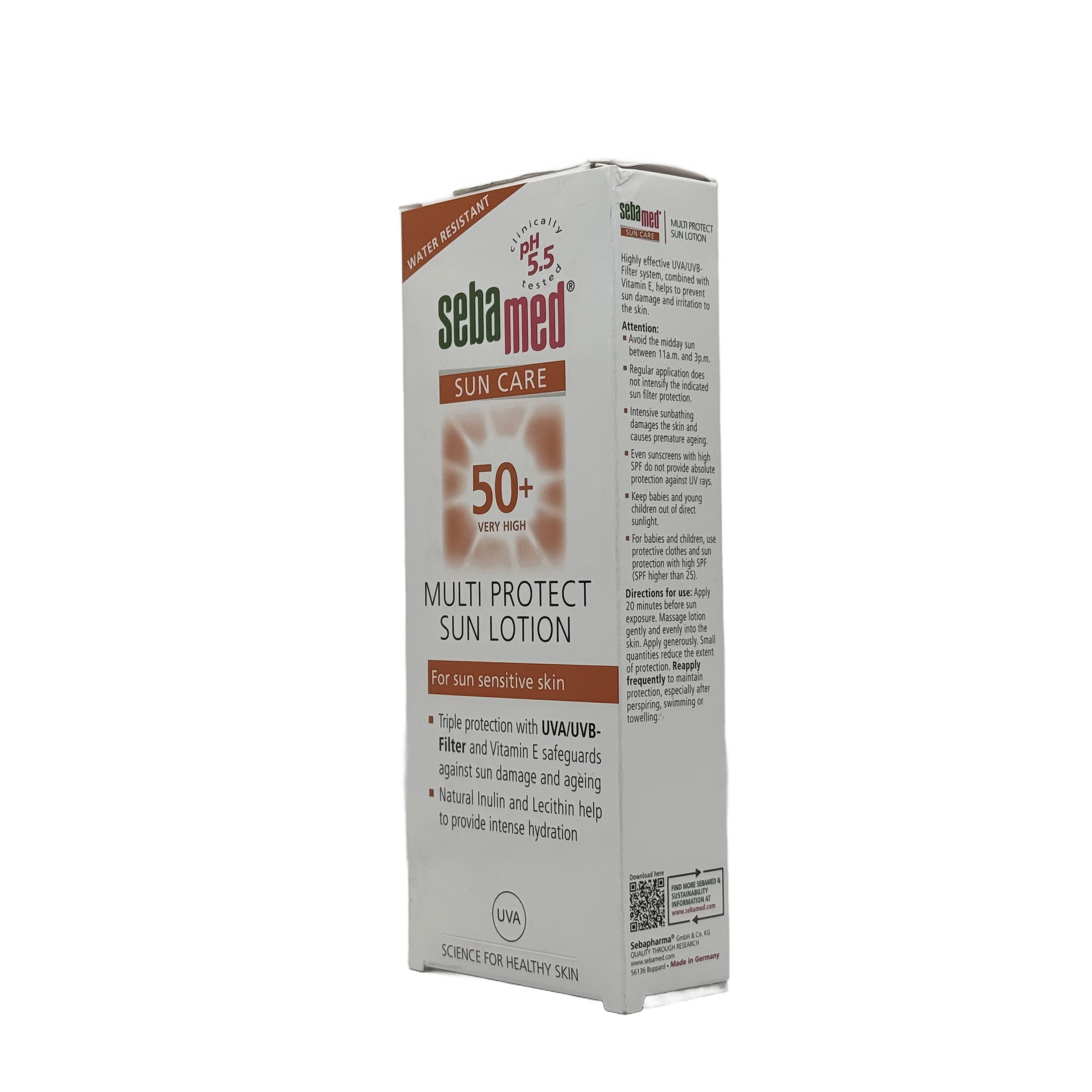Sebamed Multi Protect Sun Cream SPF 50 75ml - سيباميد كريم واقي شمس متعدد الحماية SPF 50 75 مل
