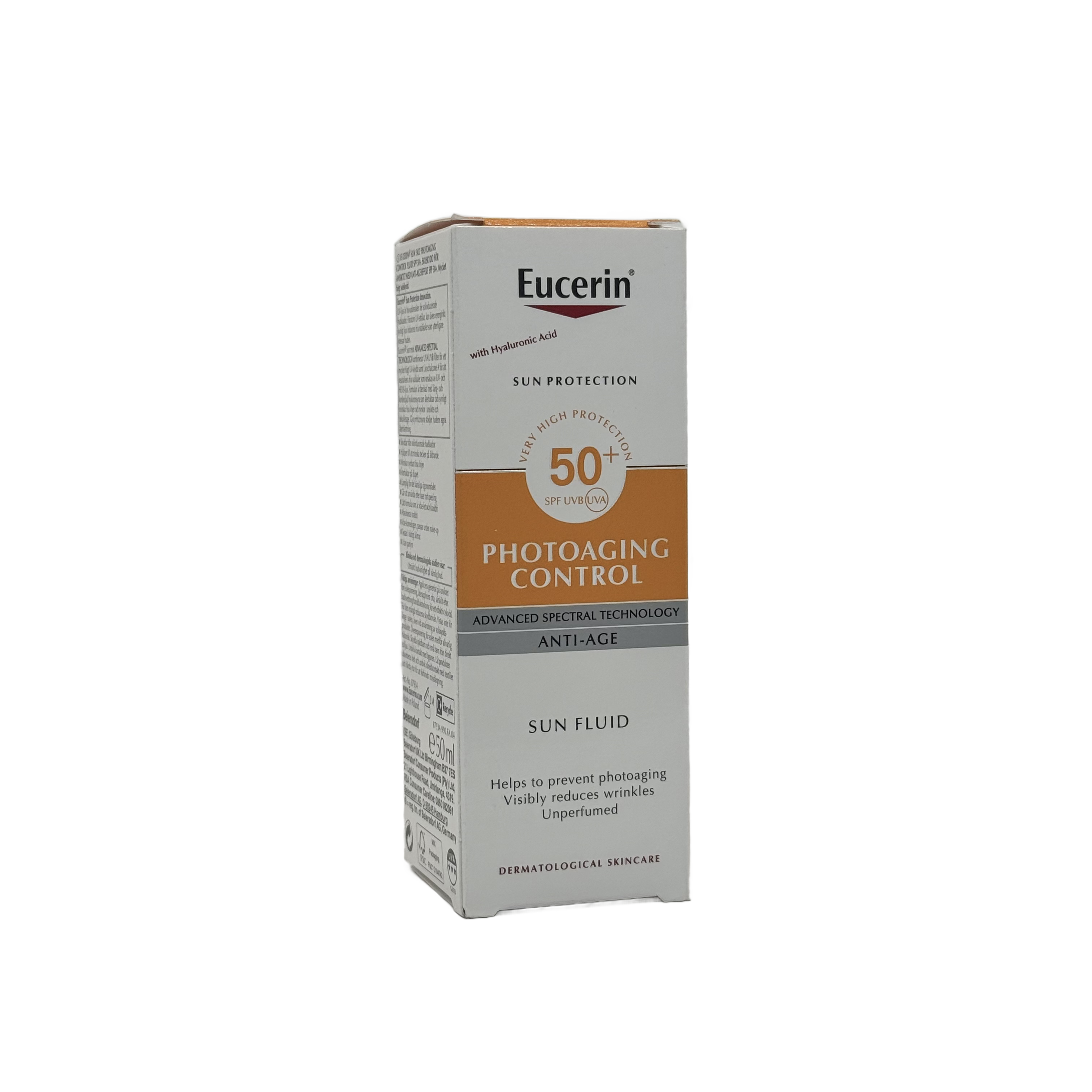 Eucerin Photoaging Control Fluid SPF 50+ 50ml - يوسرين فوتو إيجينغ كنترول فلويد SPF 50+ 50 مل