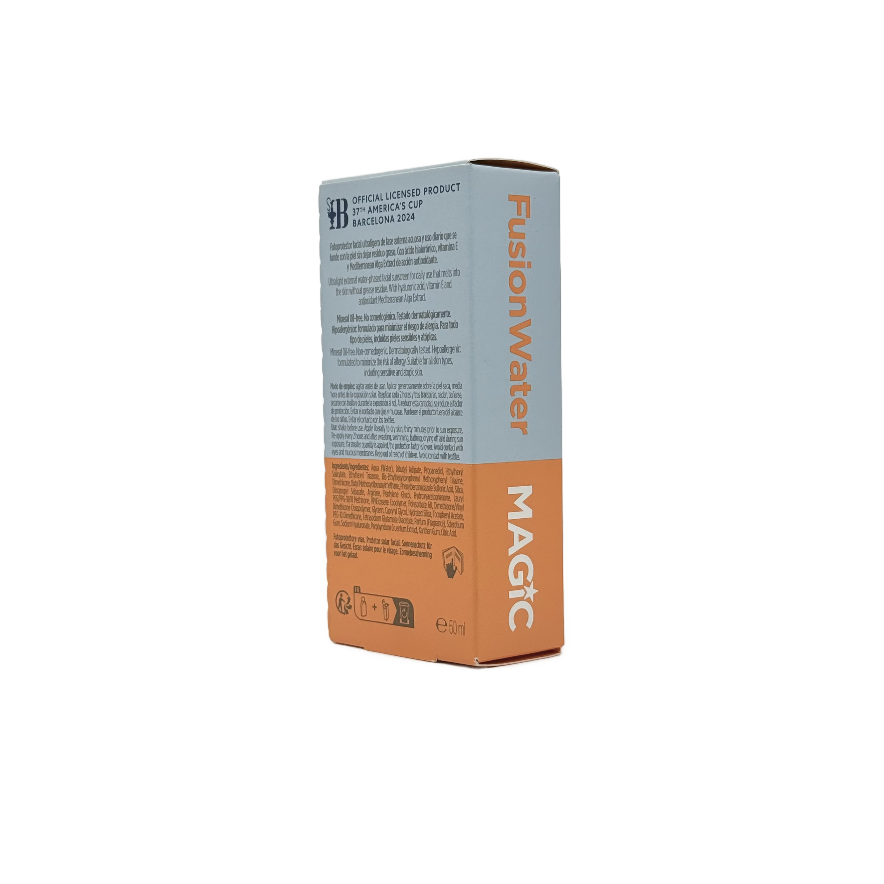 ISDIN Fotoprotector Fusion Water SPF 50+ 50ml - ايزدين فوتوبروتكتور فيوجن ووتر SPF 50+ 50 مل