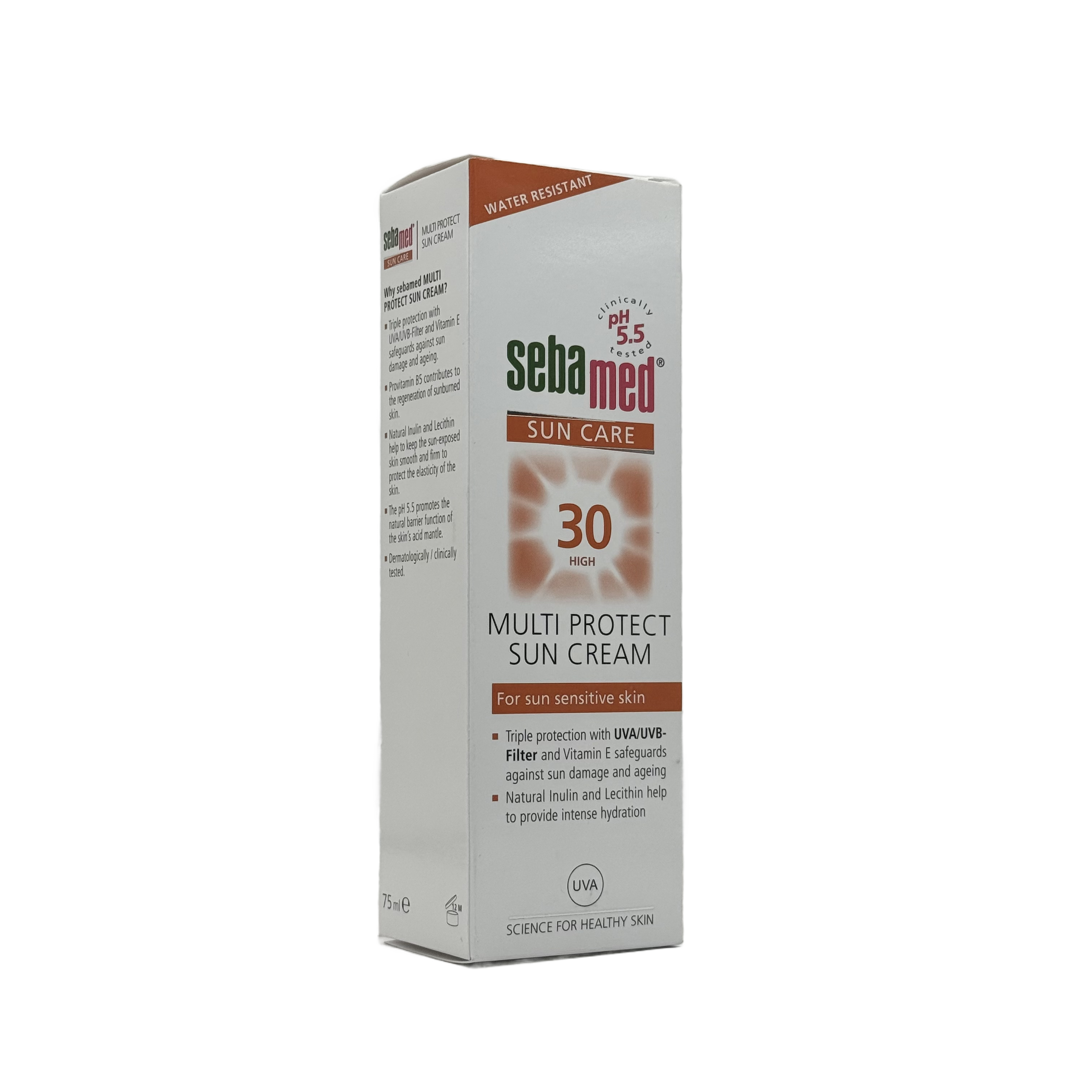 Sebamed Multi Protect Sun Cream SPF 30 75ml - سيباميد كريم واقي شمس متعدد الحماية SPF 30 75 مل